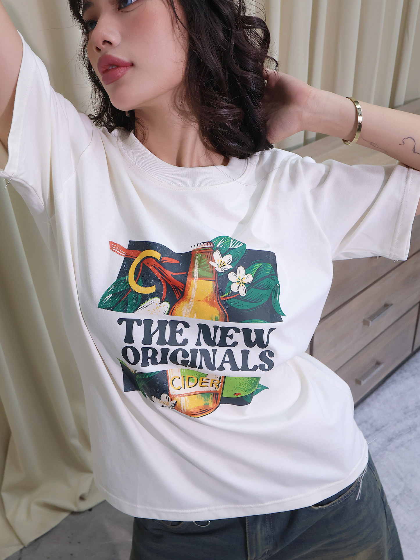 Áo Thun Relaxed Fit Pear Cinder