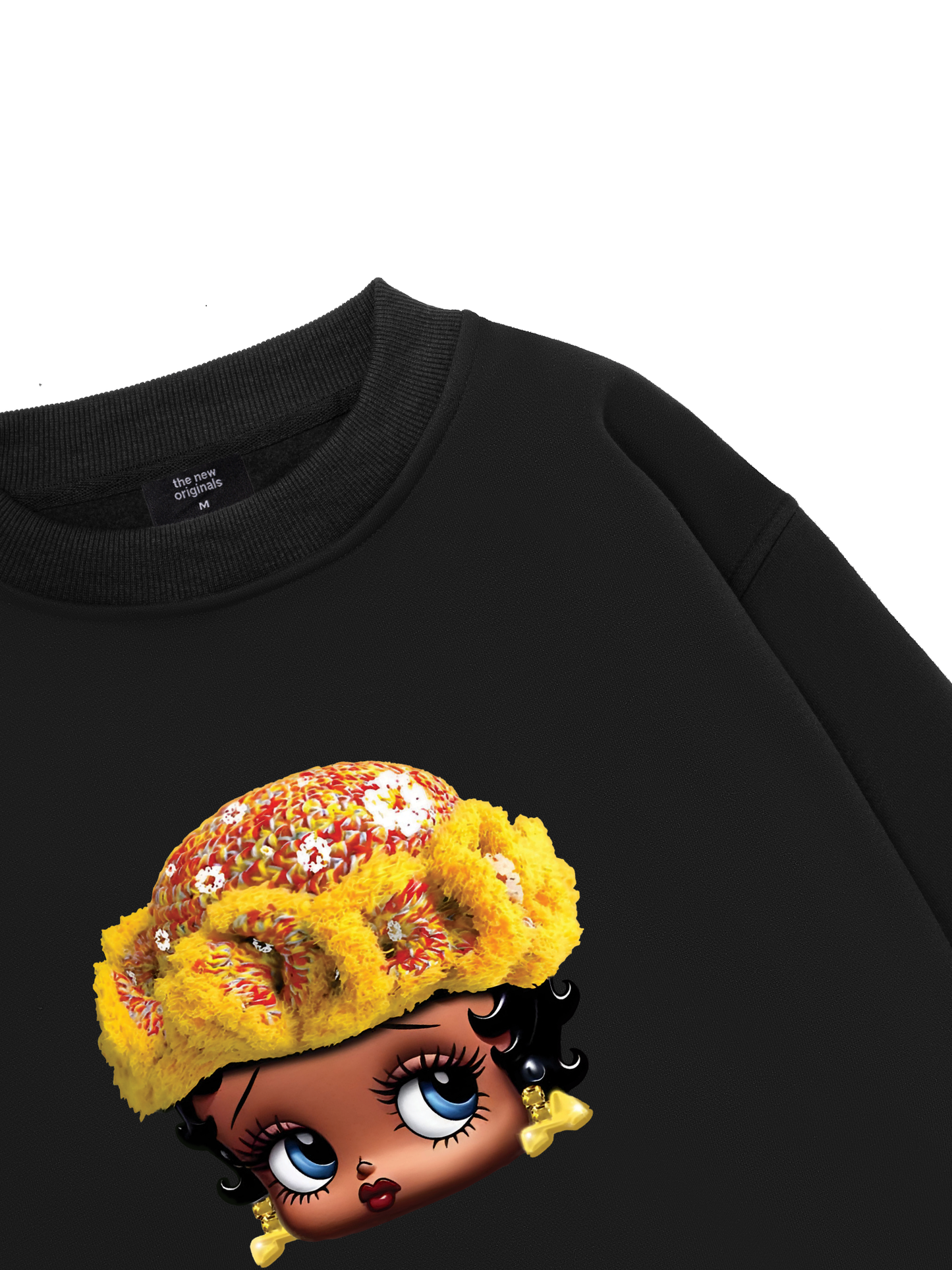 Flower Sun Knit Hat Cartoon Head Sweater