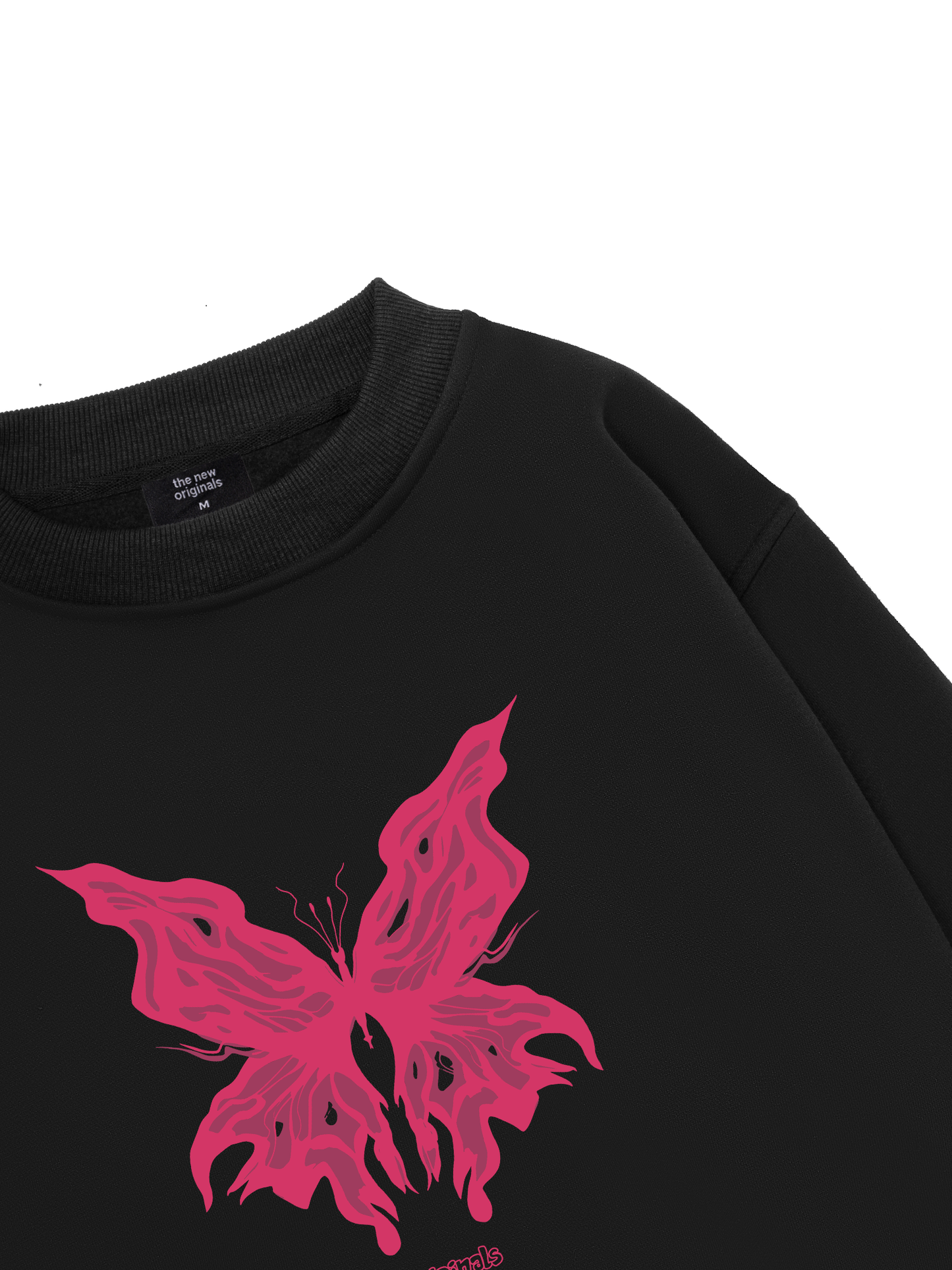 Pink Butterfly Sweater