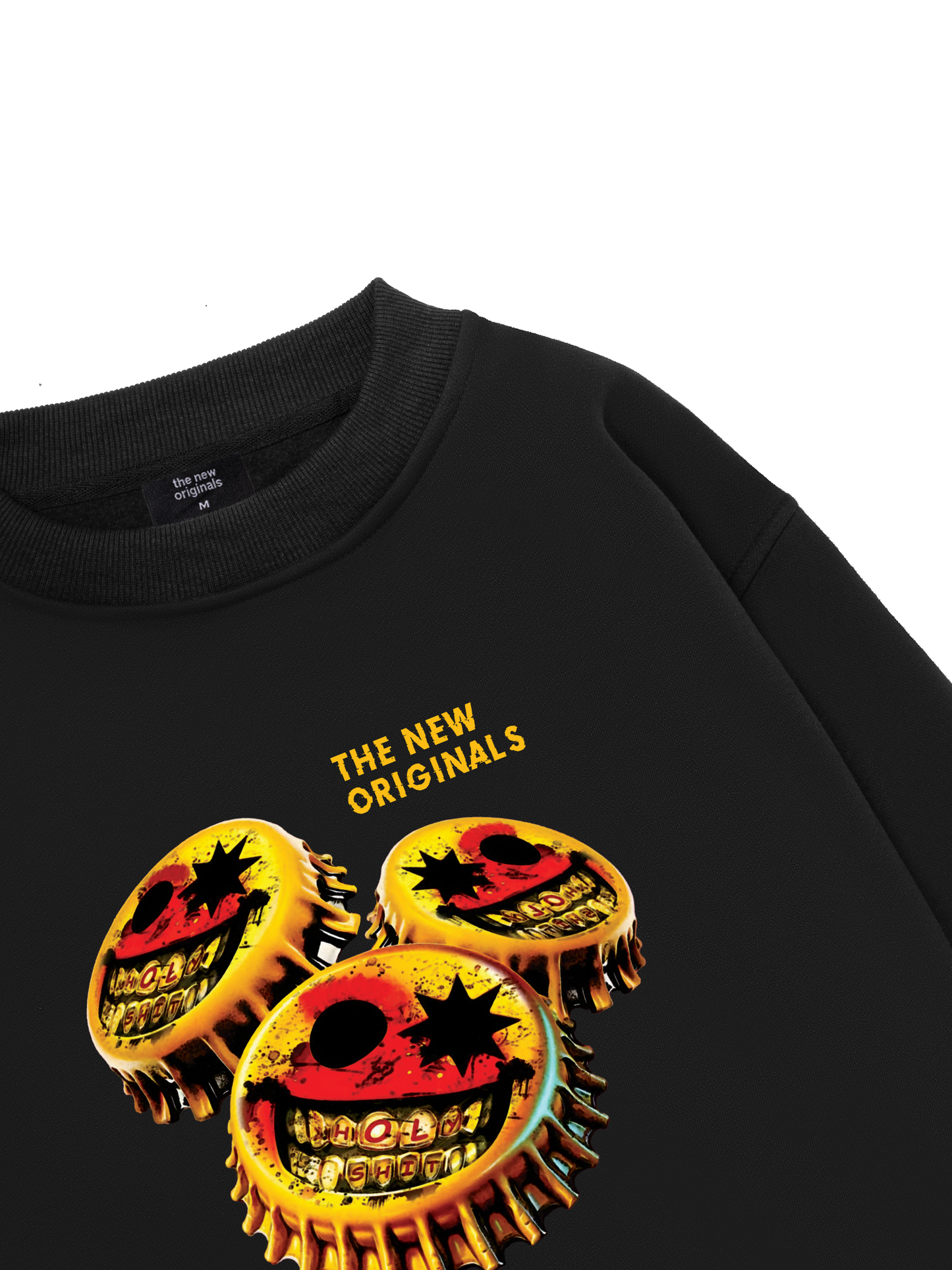 Gangster Smile Cap Art Sweater