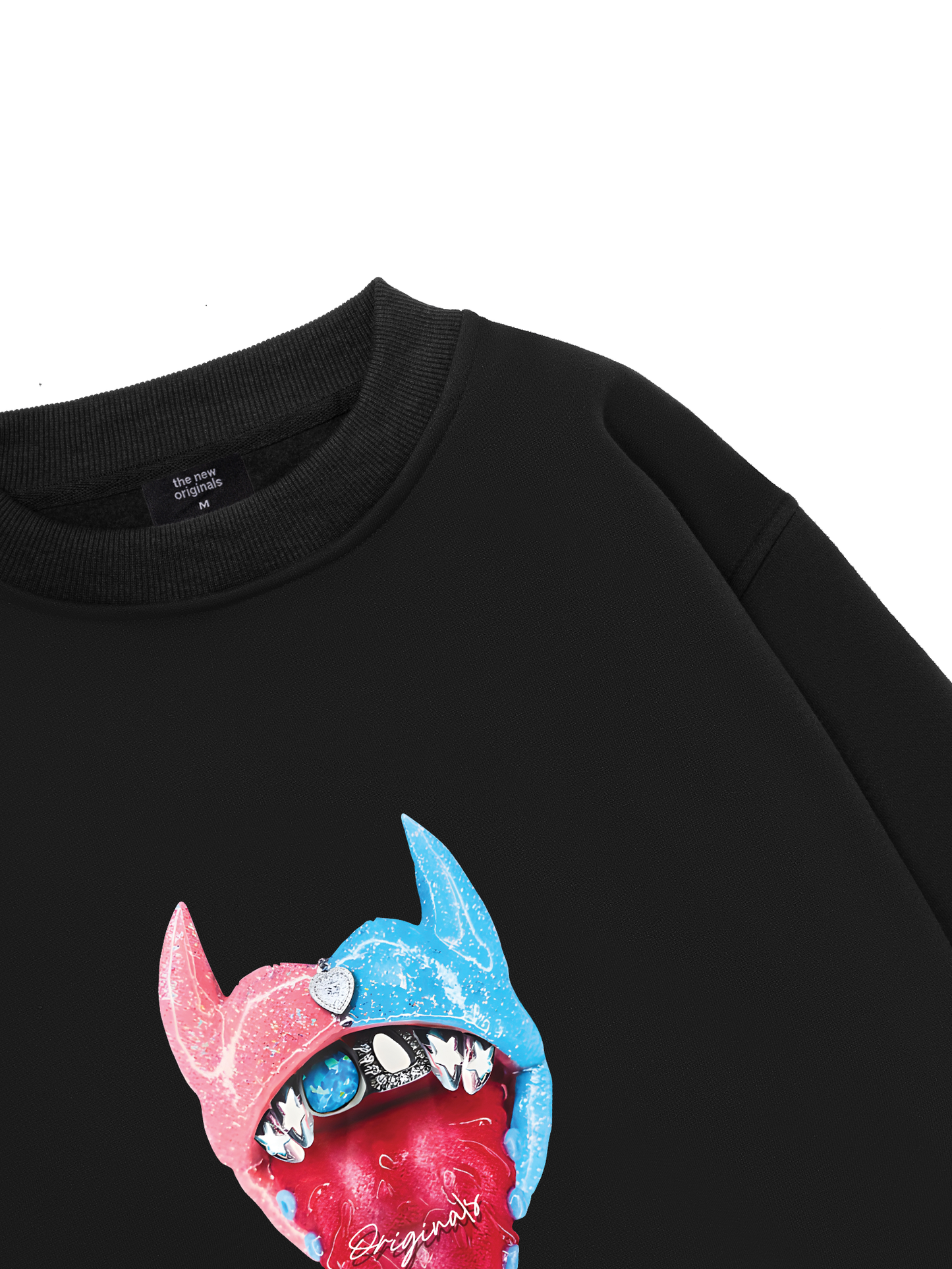 BOUNCE BACK© two-tone devil lip Swaeter