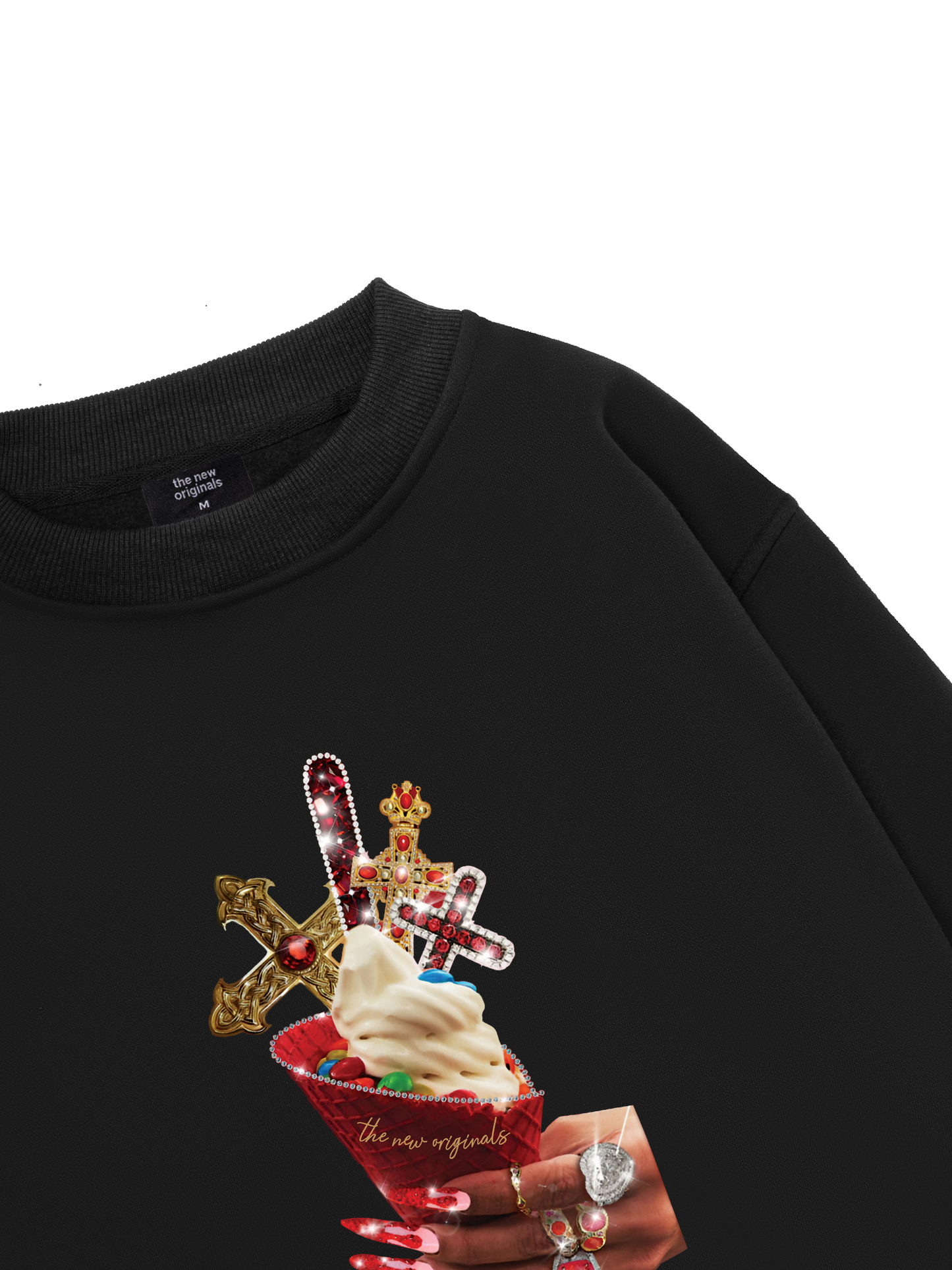 Gem Cross Ice Cream Sweater