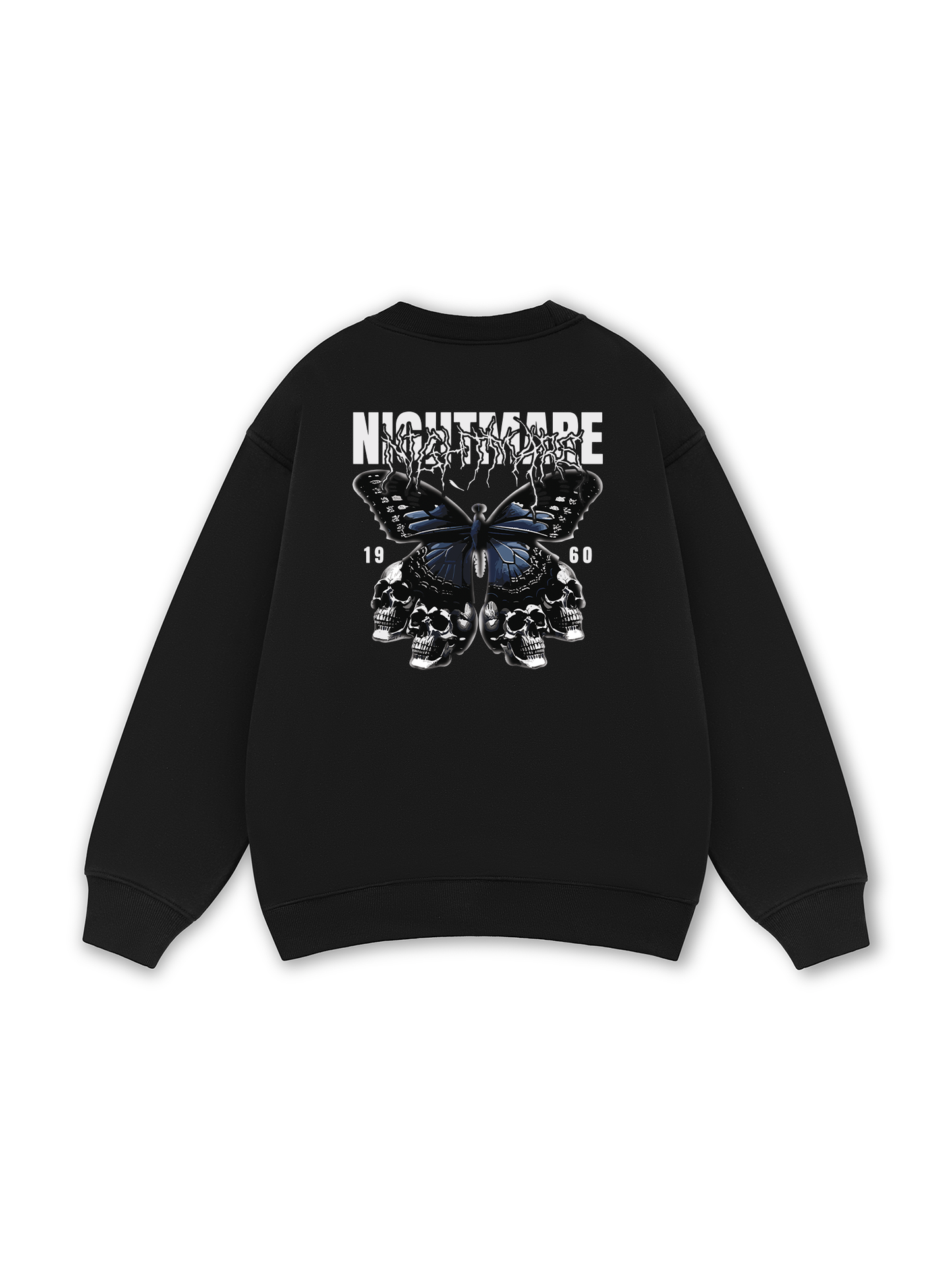 Butterfly Skull Sweater