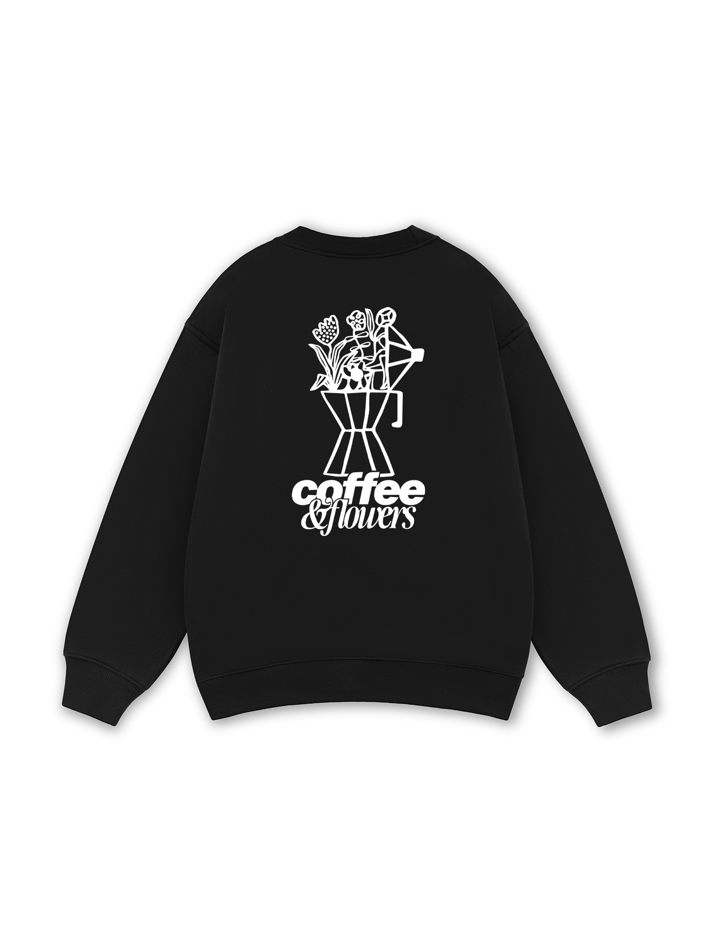 Coffee & Flowers Oversized Sweater
