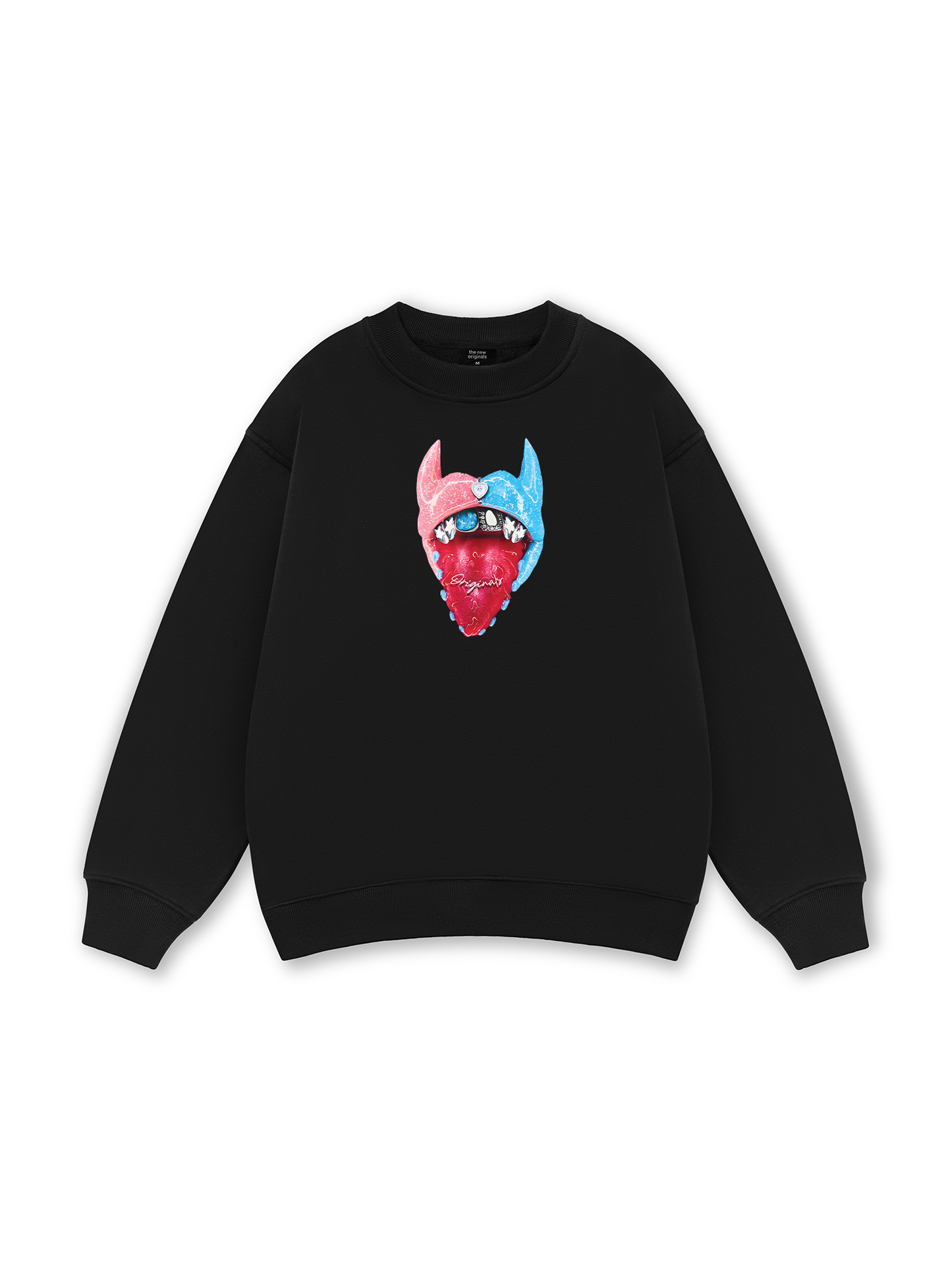 BOUNCE BACK© two-tone devil lip Swaeter