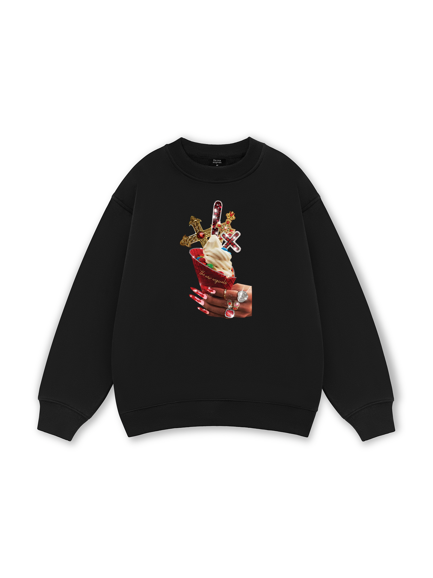 Gem Cross Ice Cream Sweater