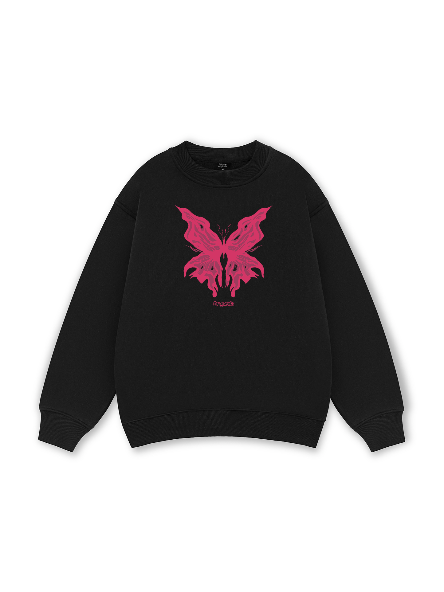 Pink Butterfly Sweater