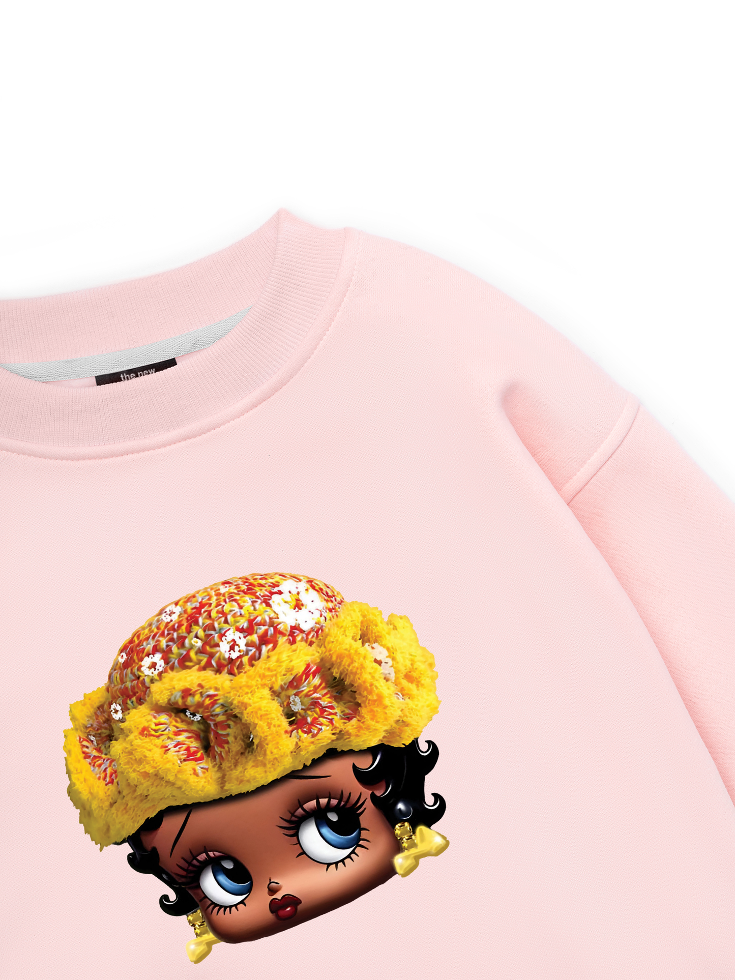 Flower Sun Knit Hat Cartoon Head Sweater