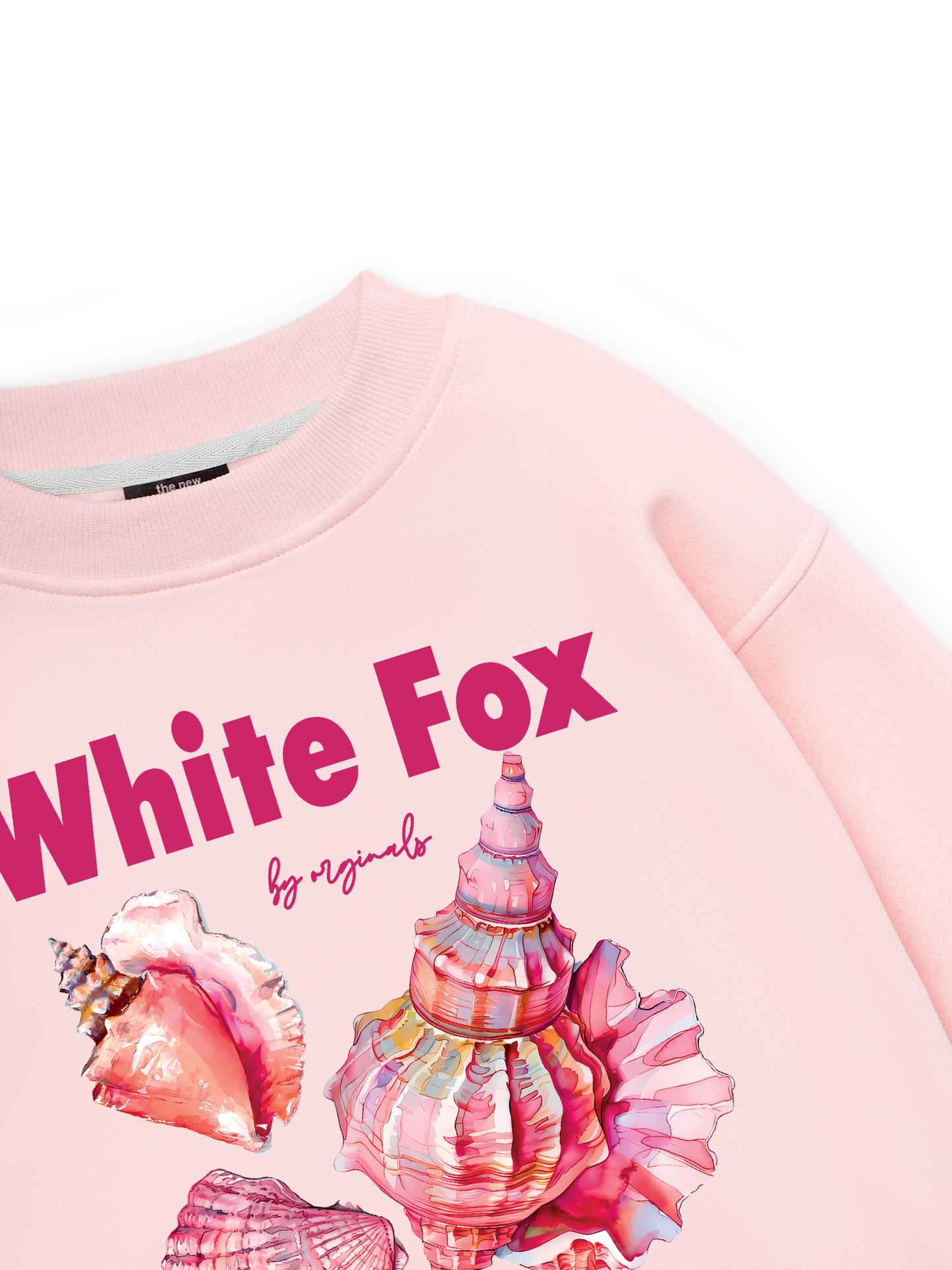 Ocean White Fox  Sweater