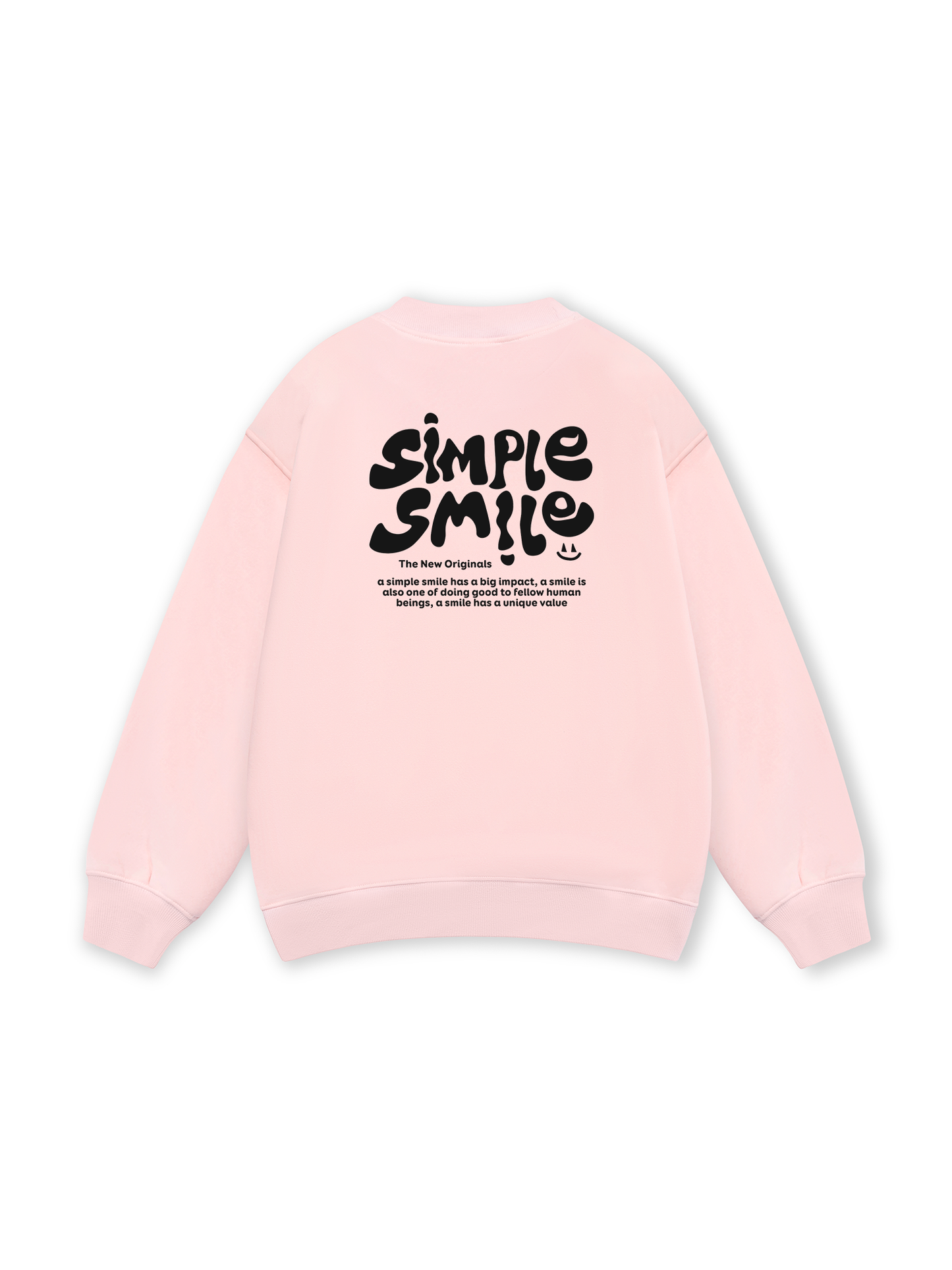 Be Bold Simple Smile Sweater
