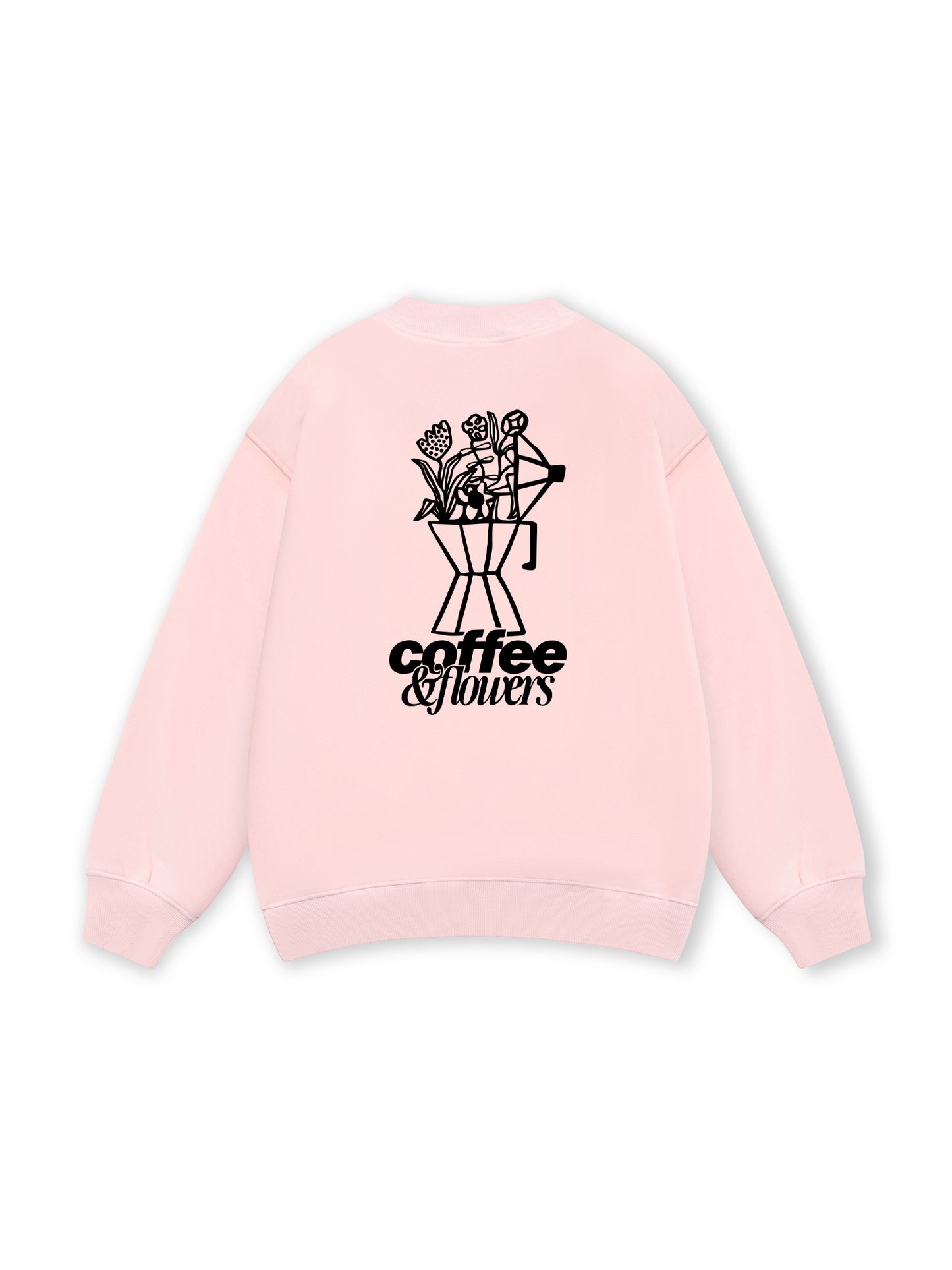 Coffee & Flowers Oversized Sweater
