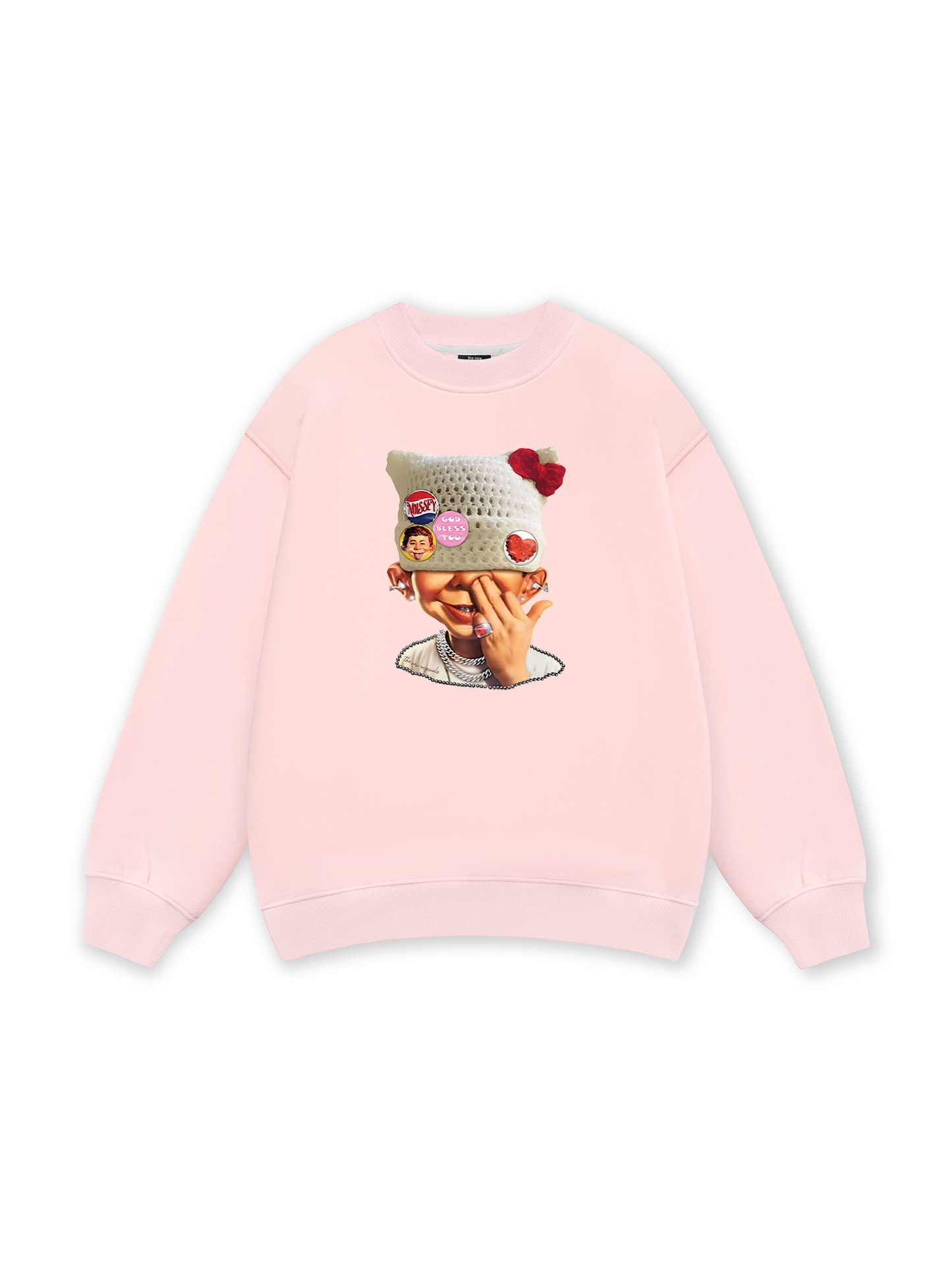 Badge DIY_ bad boy_s woolen hat Sweater