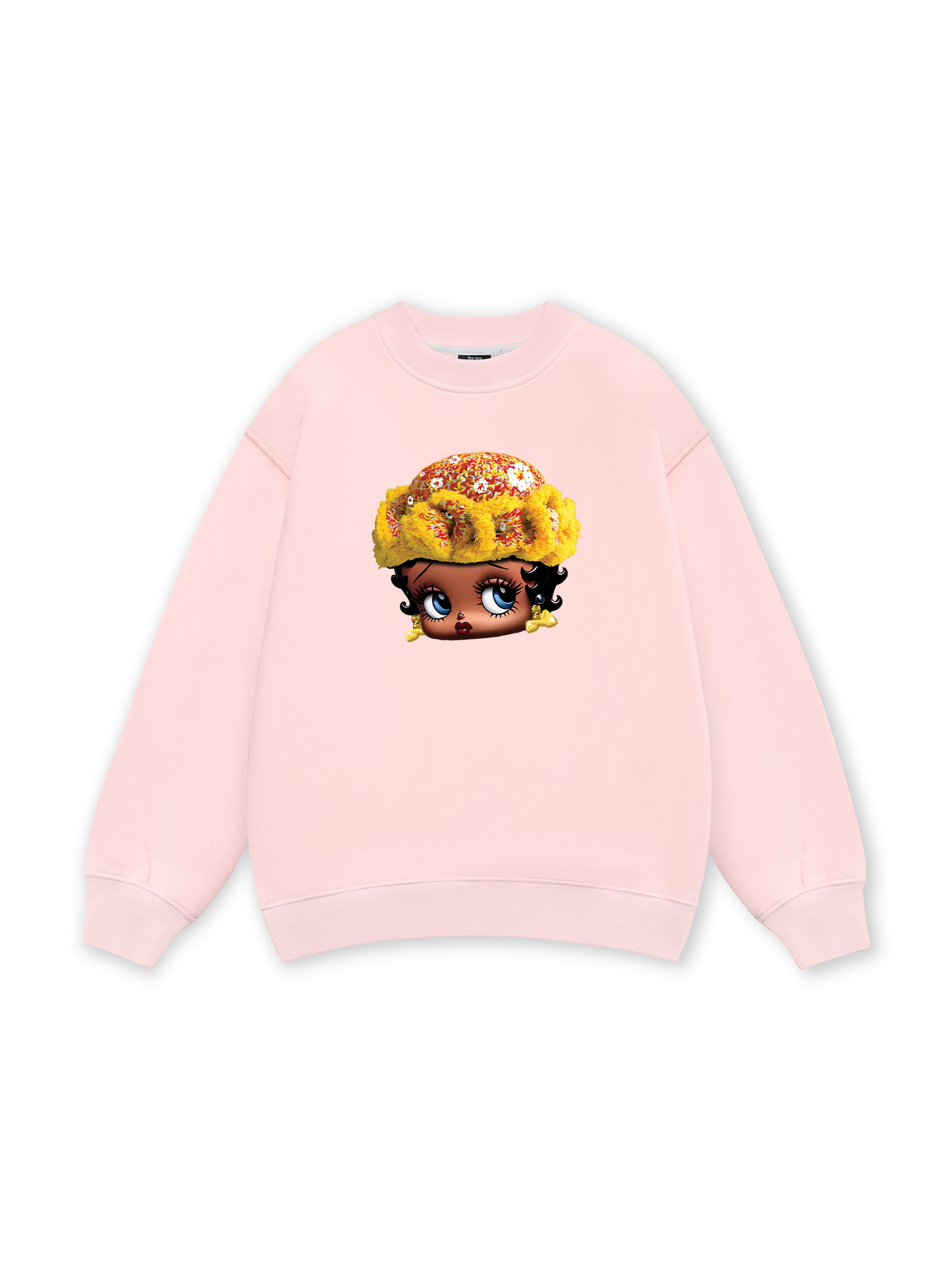 Flower Sun Knit Hat Cartoon Head Sweater