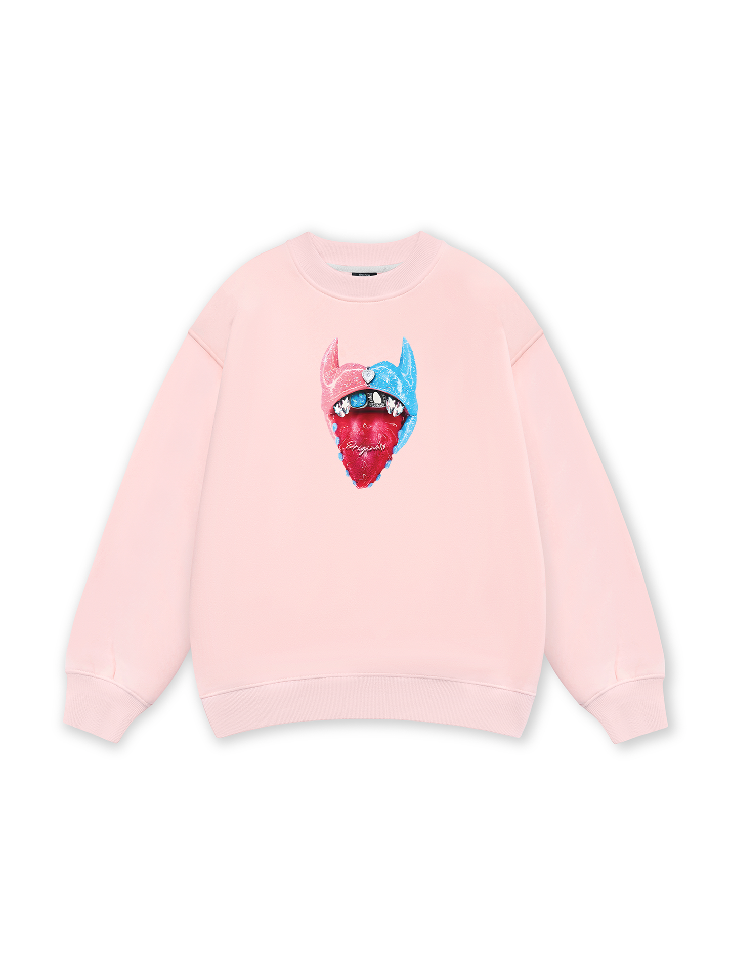 BOUNCE BACK© two-tone devil lip Swaeter