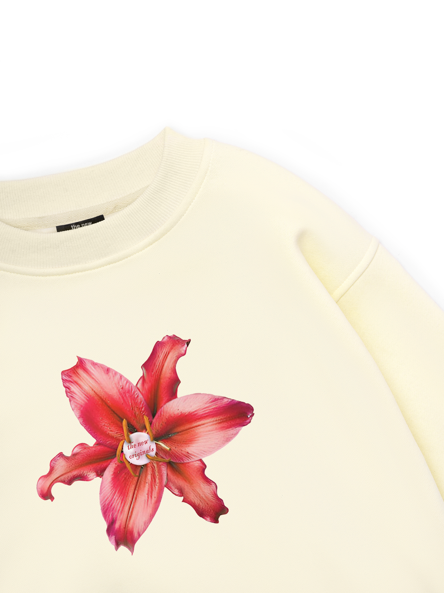 Pearl Lily Flower Sweater