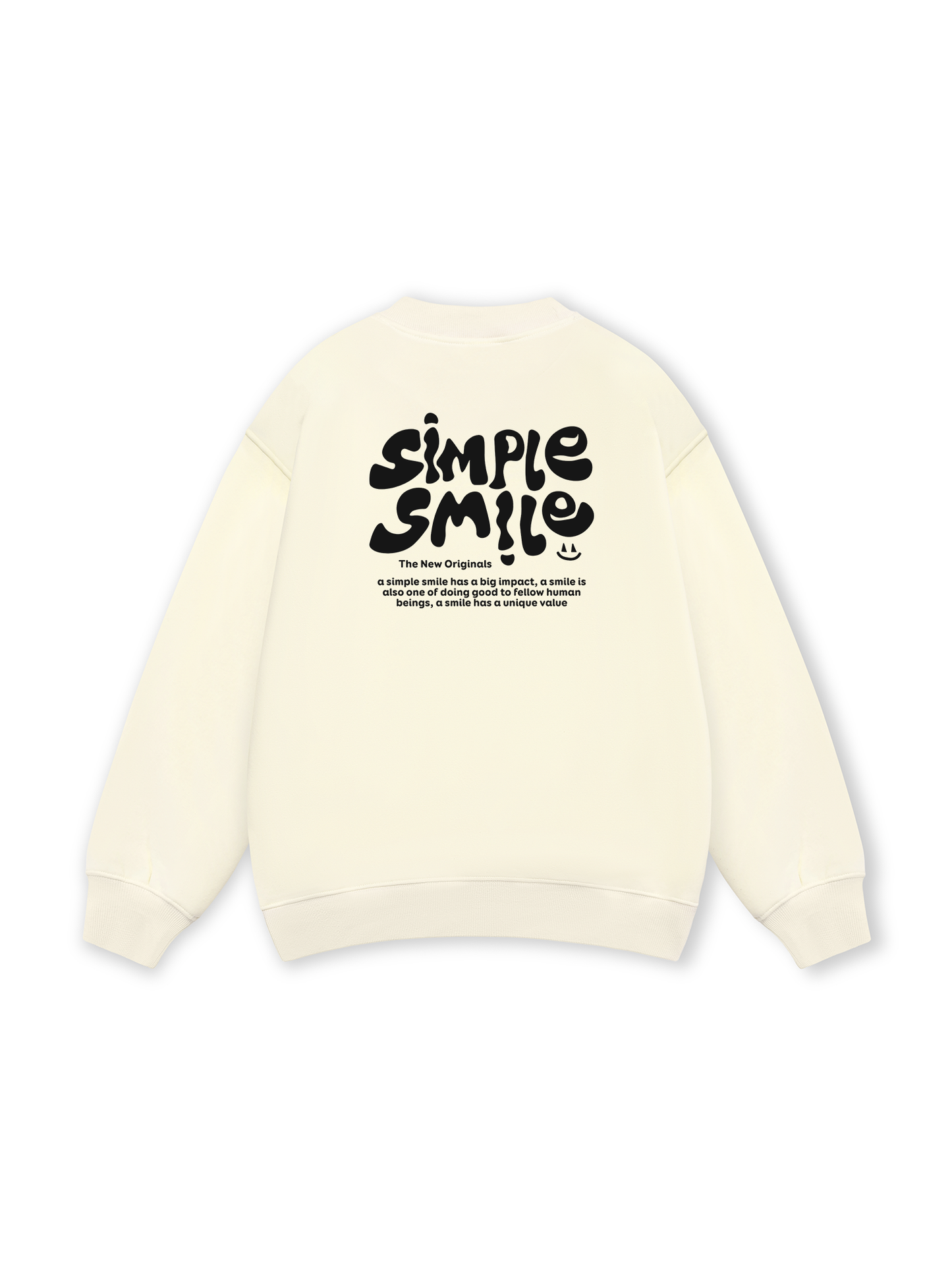 Be Bold Simple Smile Sweater
