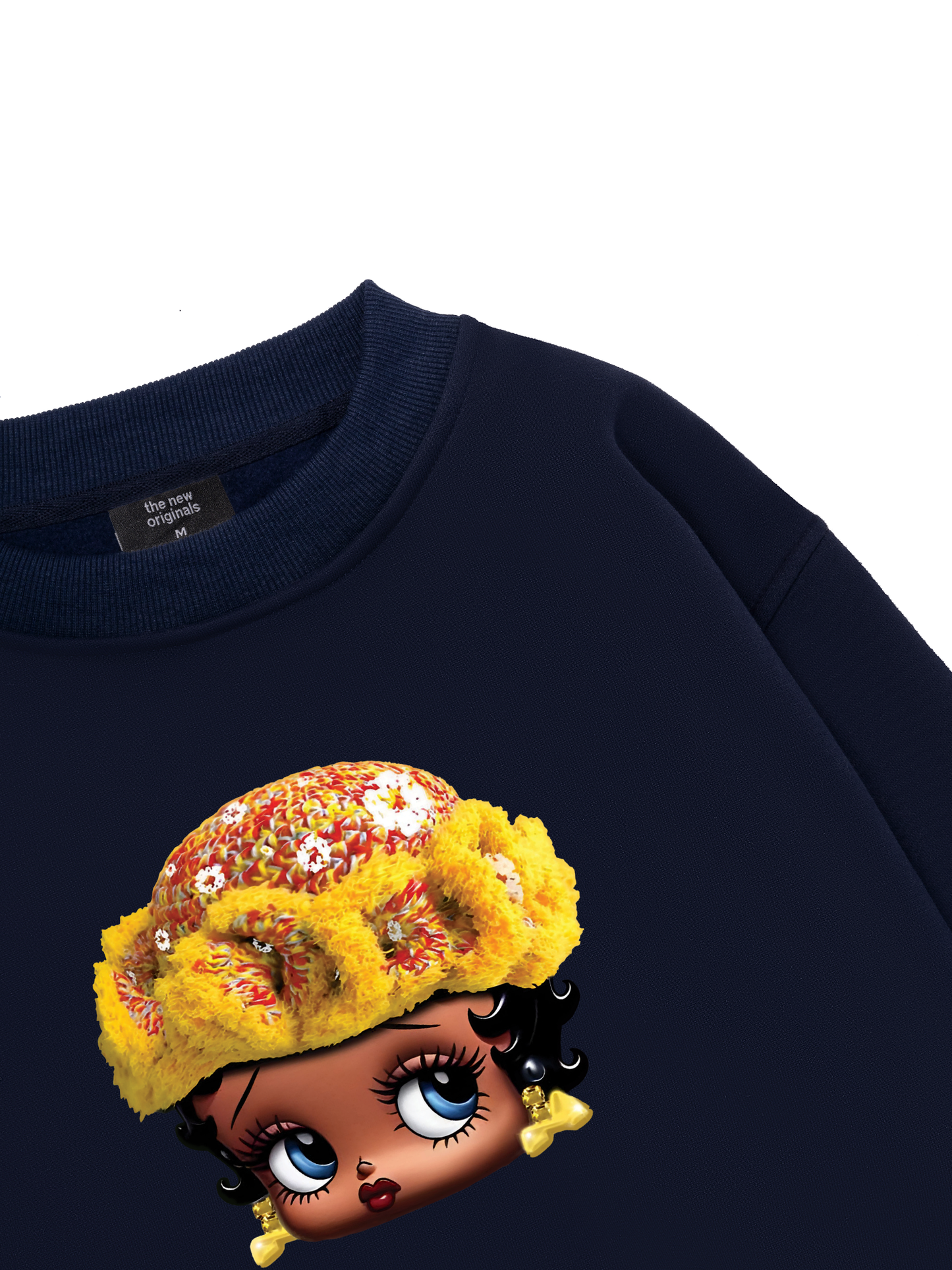 Flower Sun Knit Hat Cartoon Head Sweater