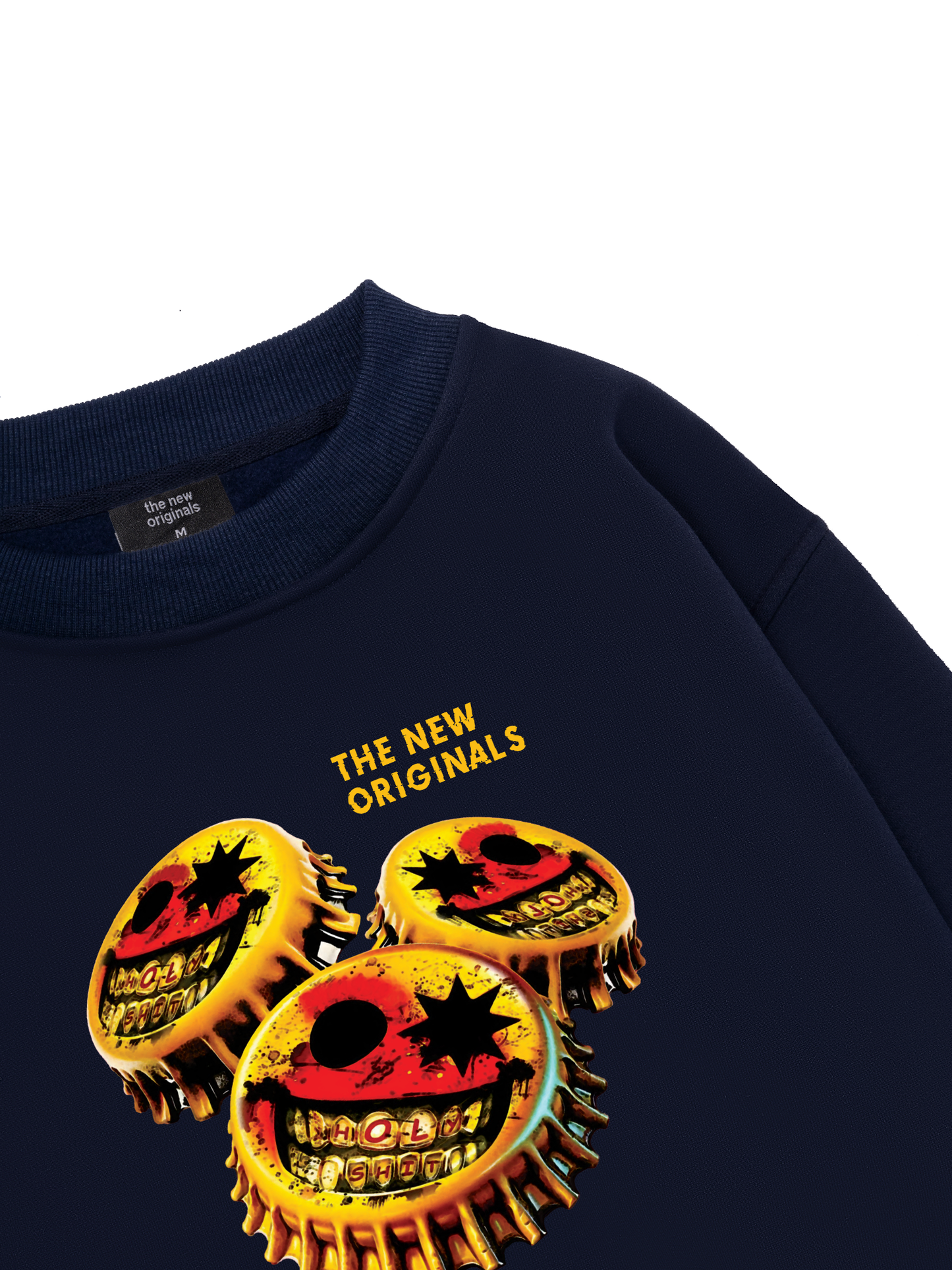 Gangster Smile Cap Art Sweater