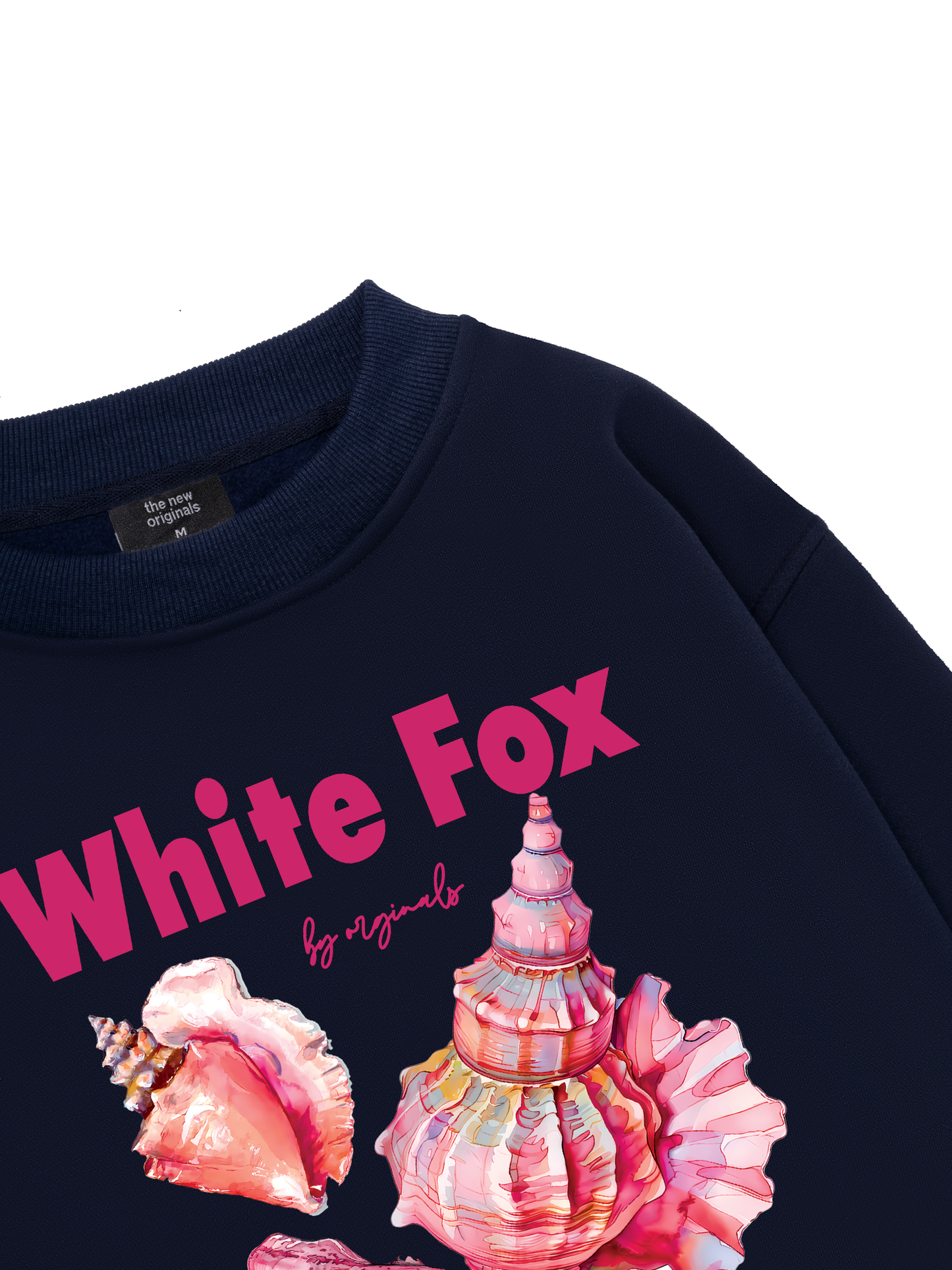 Ocean White Fox  Sweater