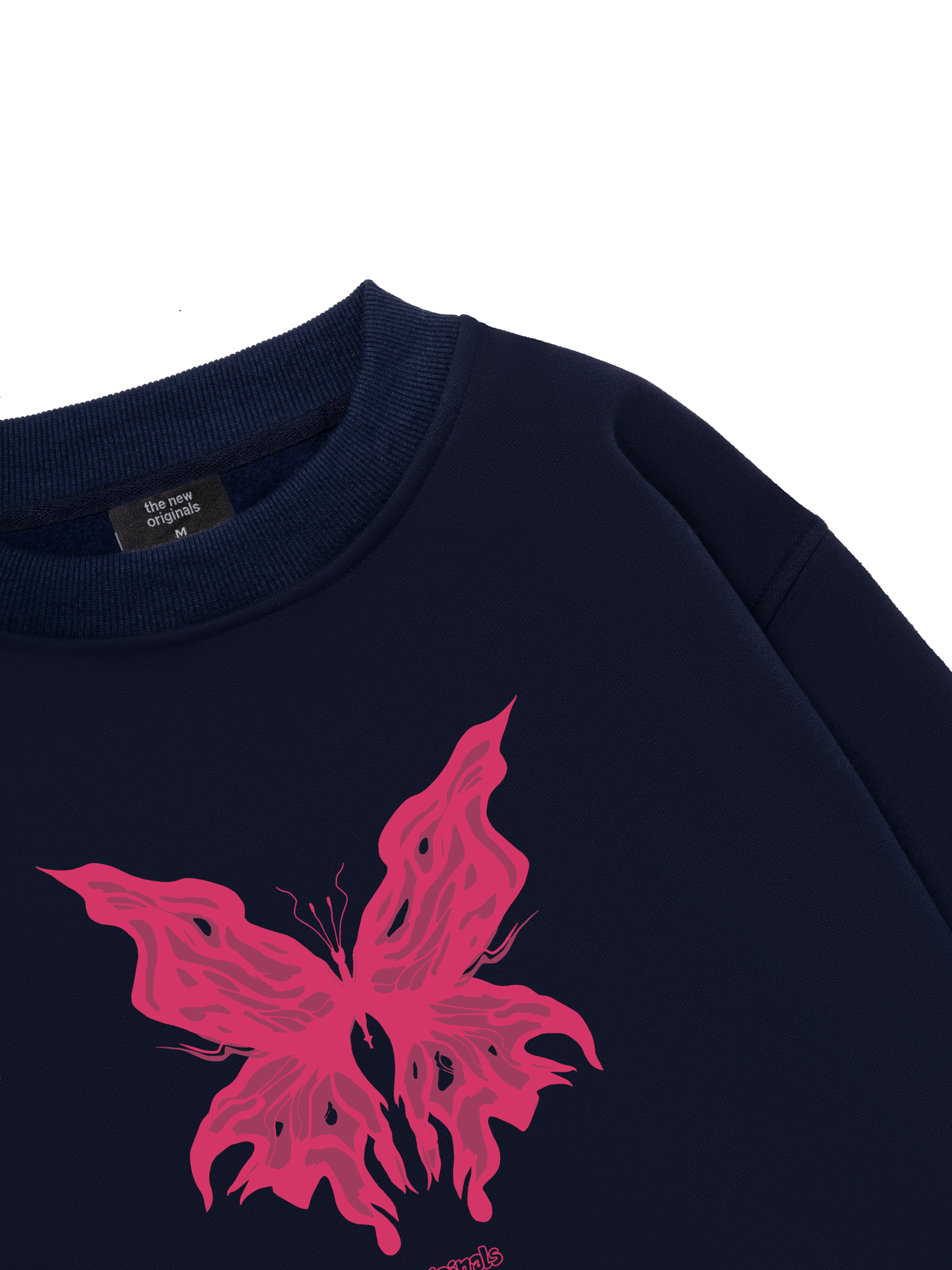 Pink Butterfly Sweater