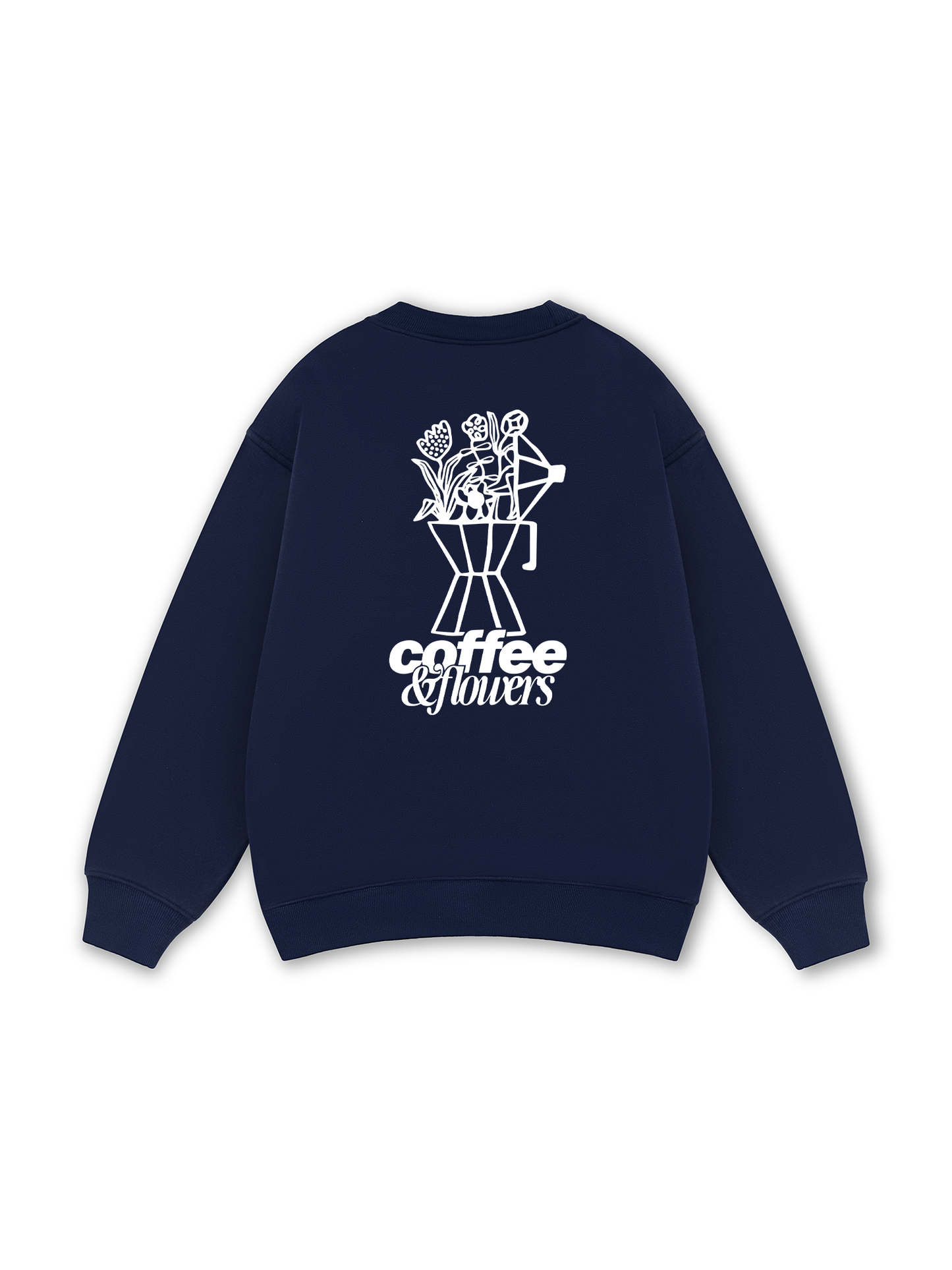 Coffee & Flowers Oversized Sweater