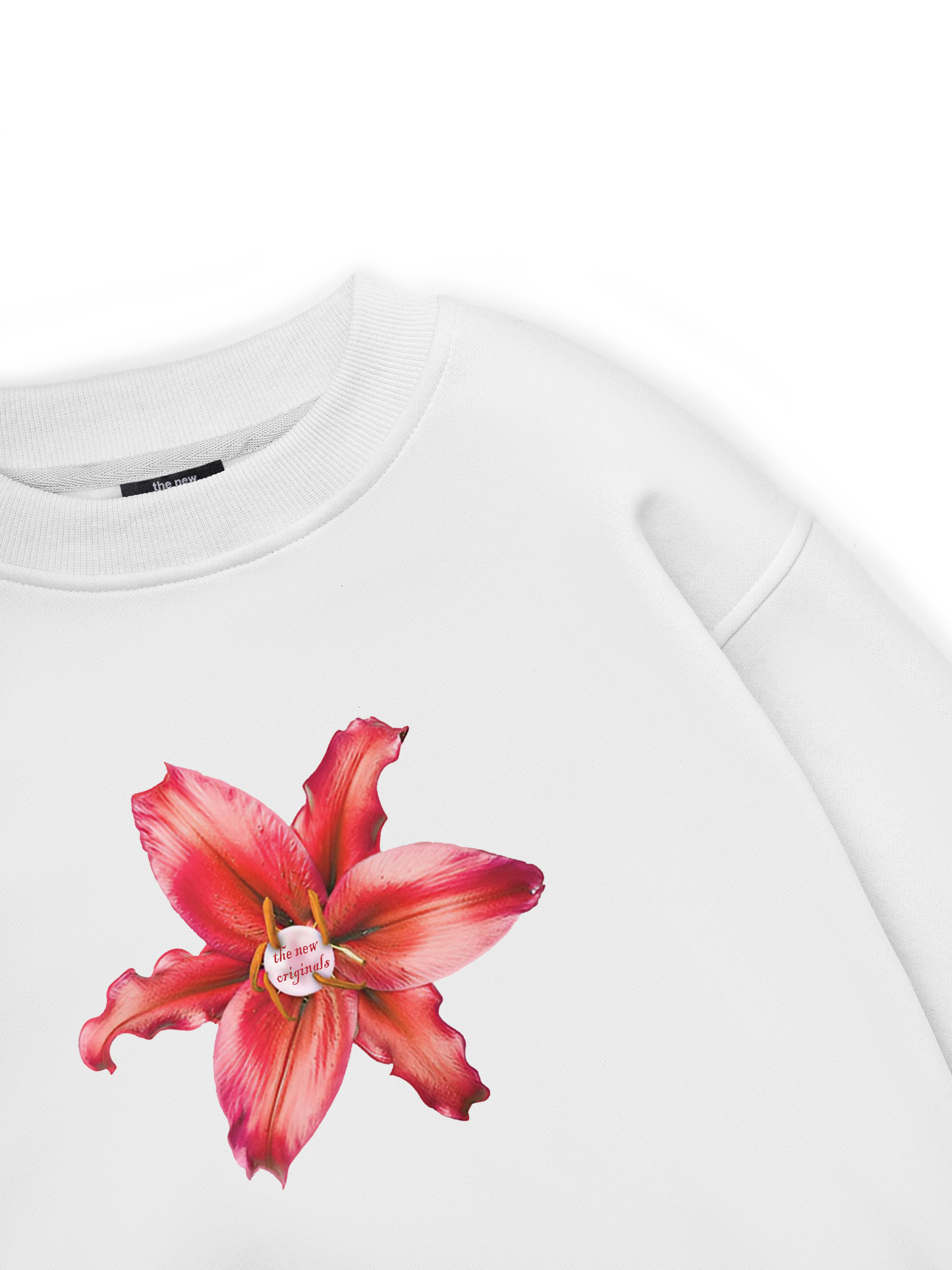 Pearl Lily Flower Sweater