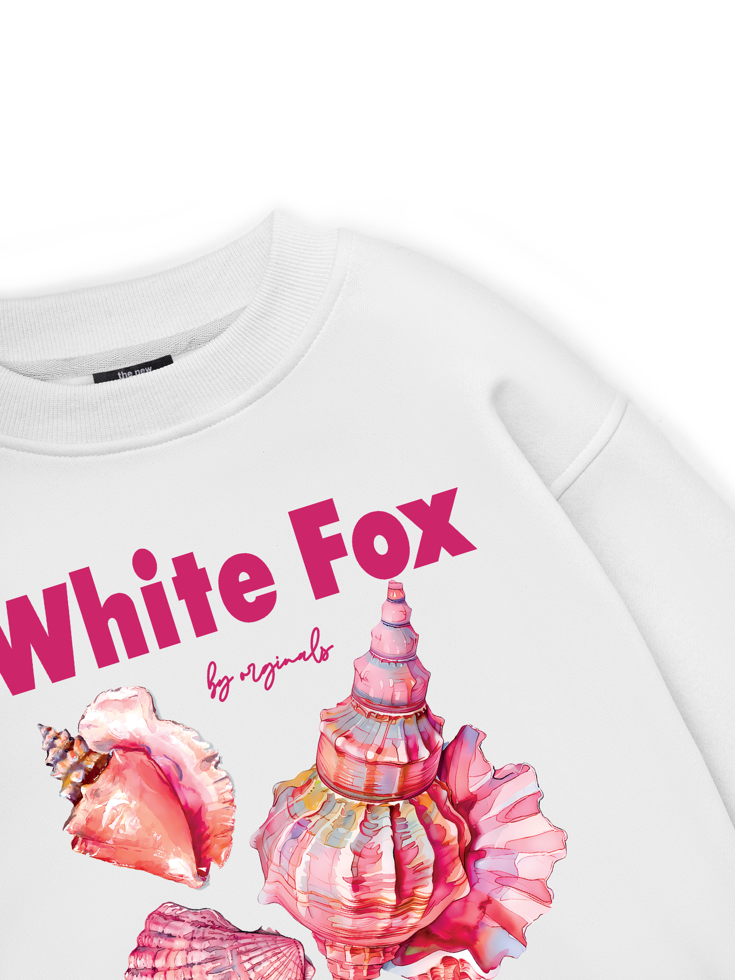 Ocean White Fox  Sweater
