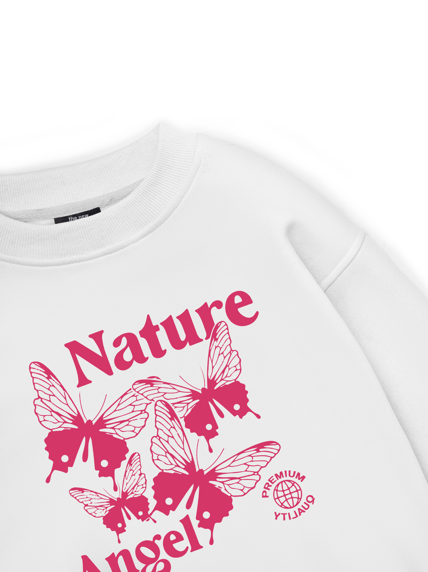 Pink Nature Angel Sweater
