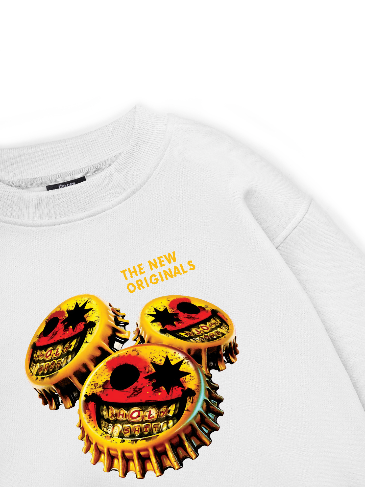 Gangster Smile Cap Art Sweater