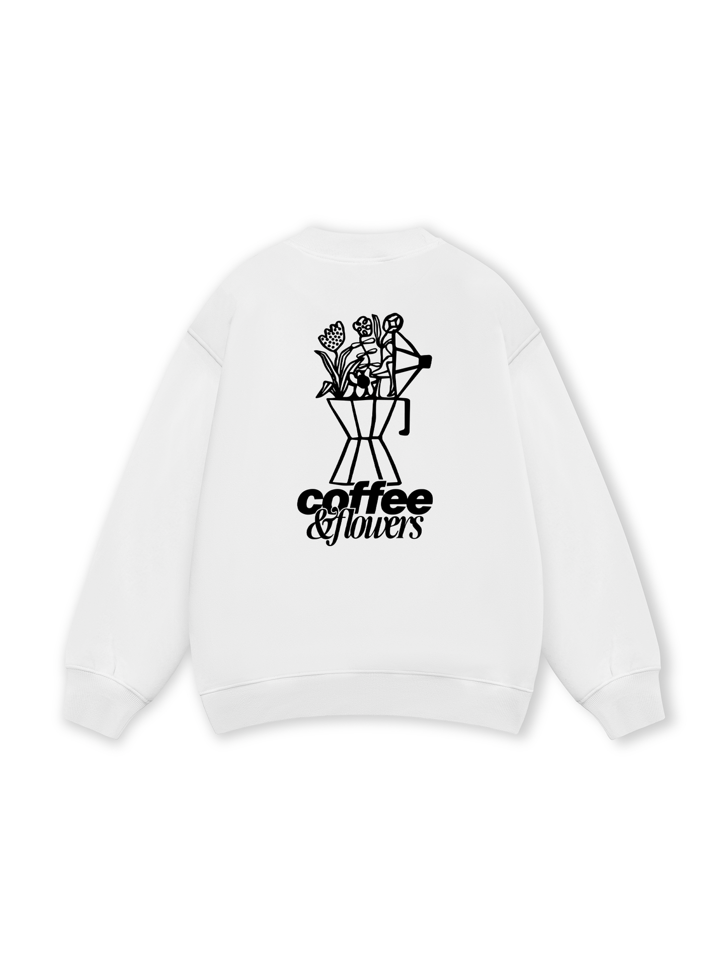 Coffee & Flowers Oversized Sweater