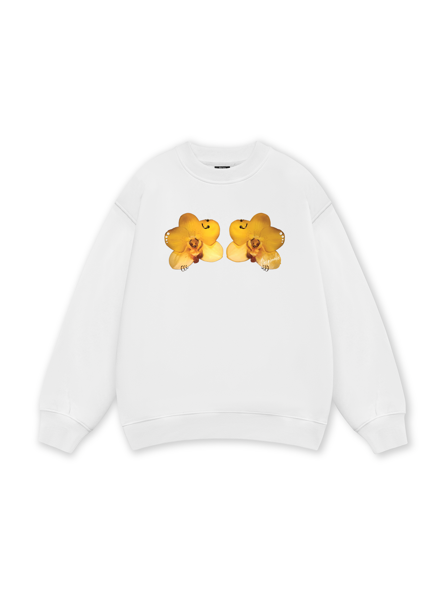 Flower Piercing Art Sweater