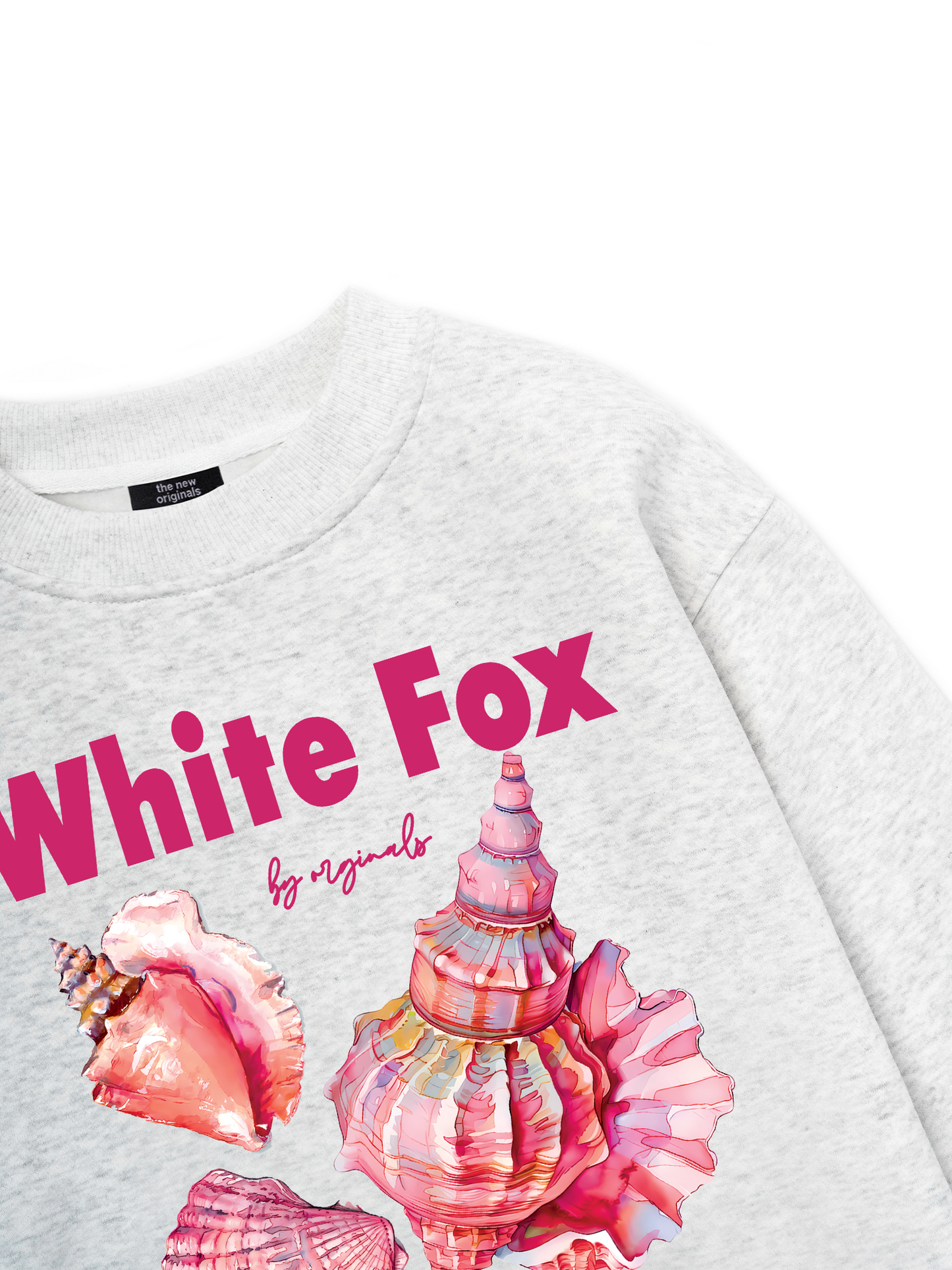 Ocean White Fox  Sweater