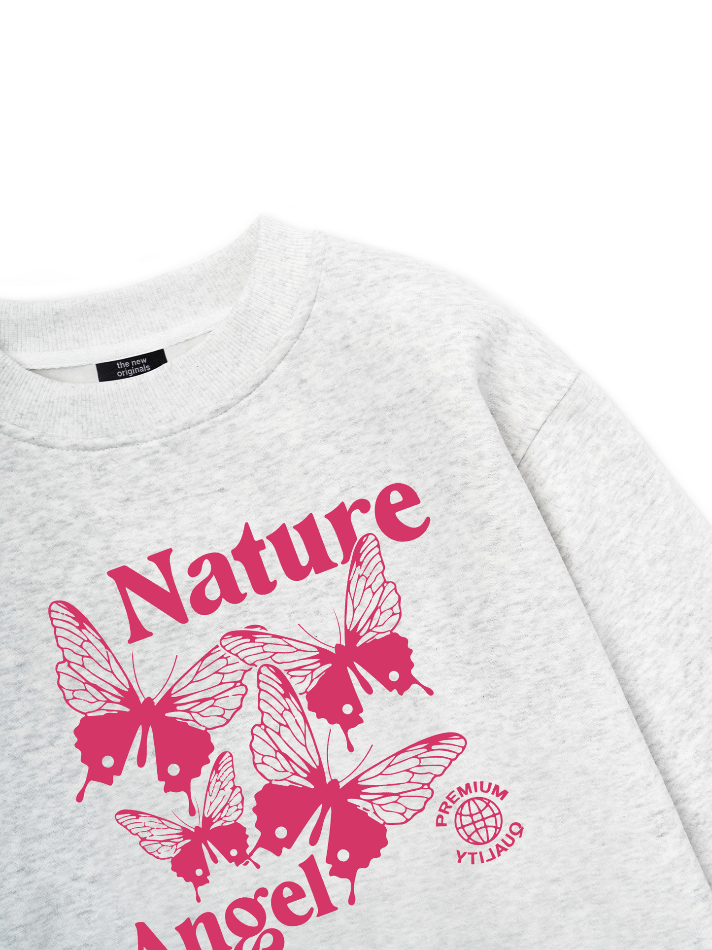 Pink Nature Angel Sweater