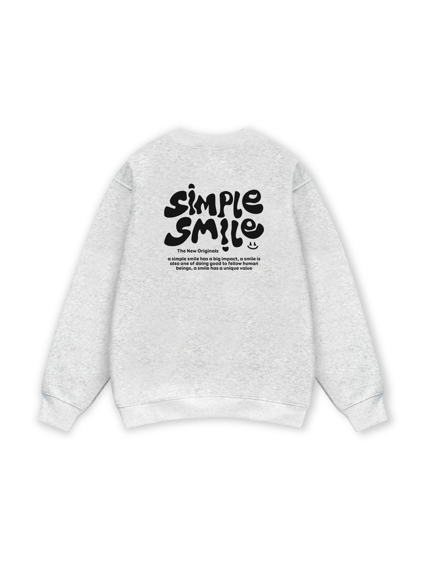Be Bold Simple Smile Sweater