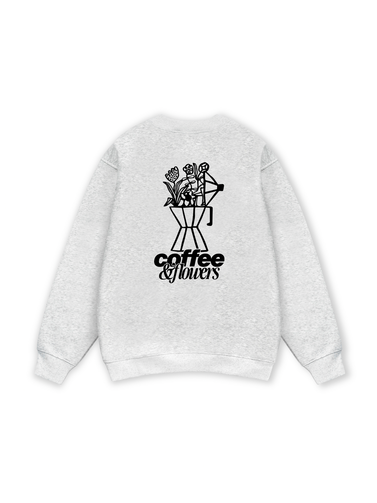 Coffee & Flowers Oversized Sweater