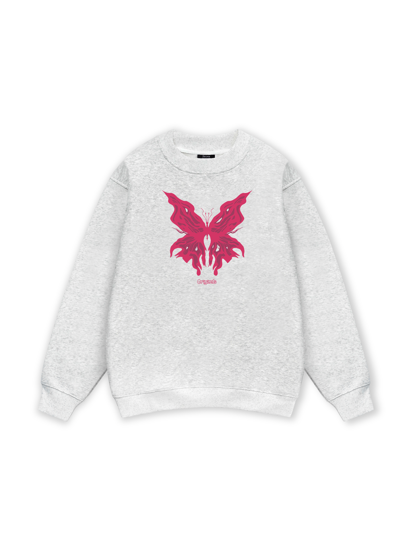 Pink Butterfly Sweater