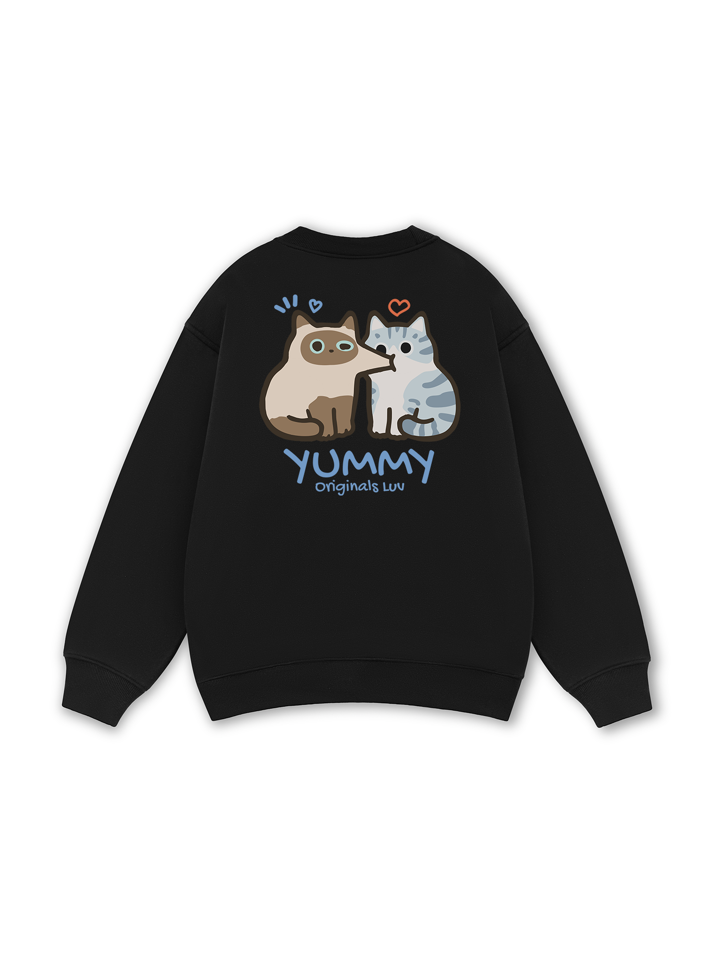 Yummy Luv Cat Couple Sweater