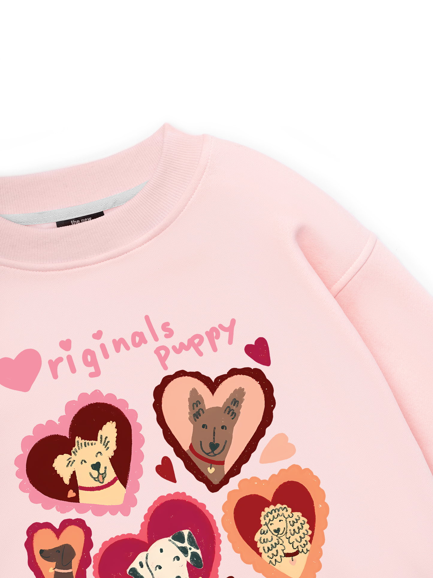 Animal Puppy Heart Sweater