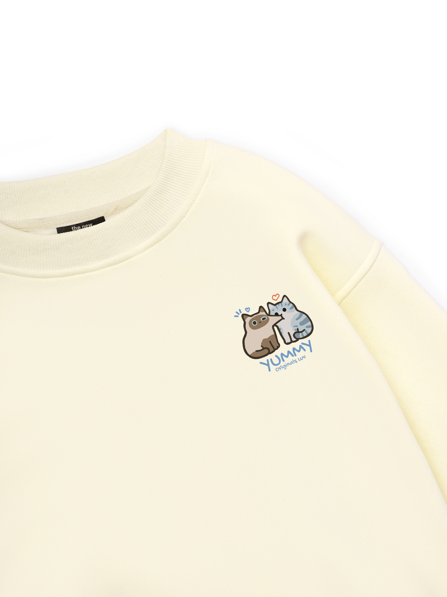 Yummy Luv Cat Couple Sweater