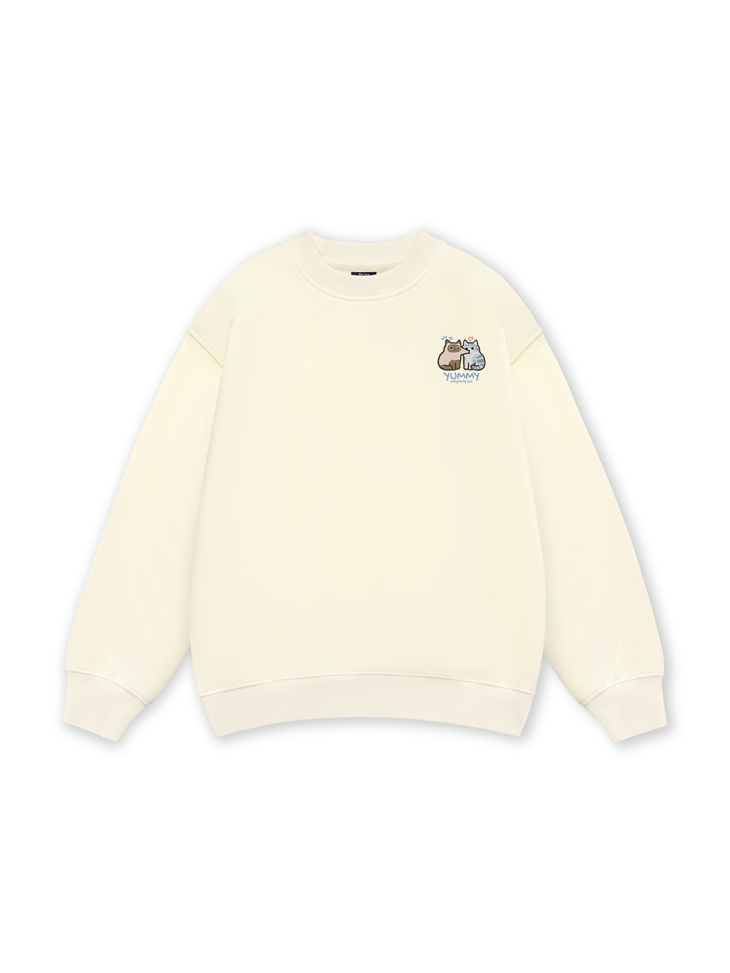 Yummy Luv Cat Couple Sweater