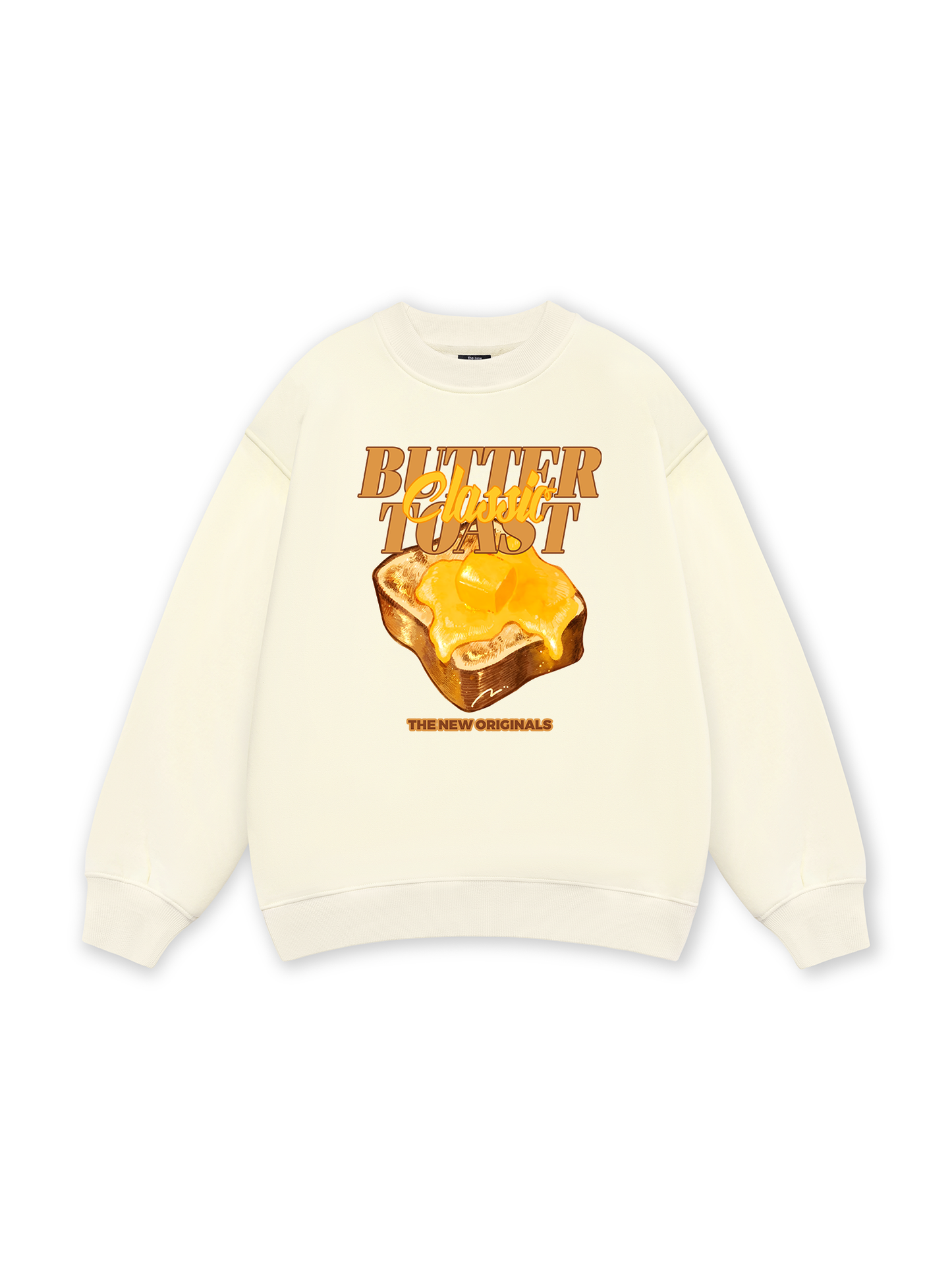 Foody Classic Butter Toast  Sweater