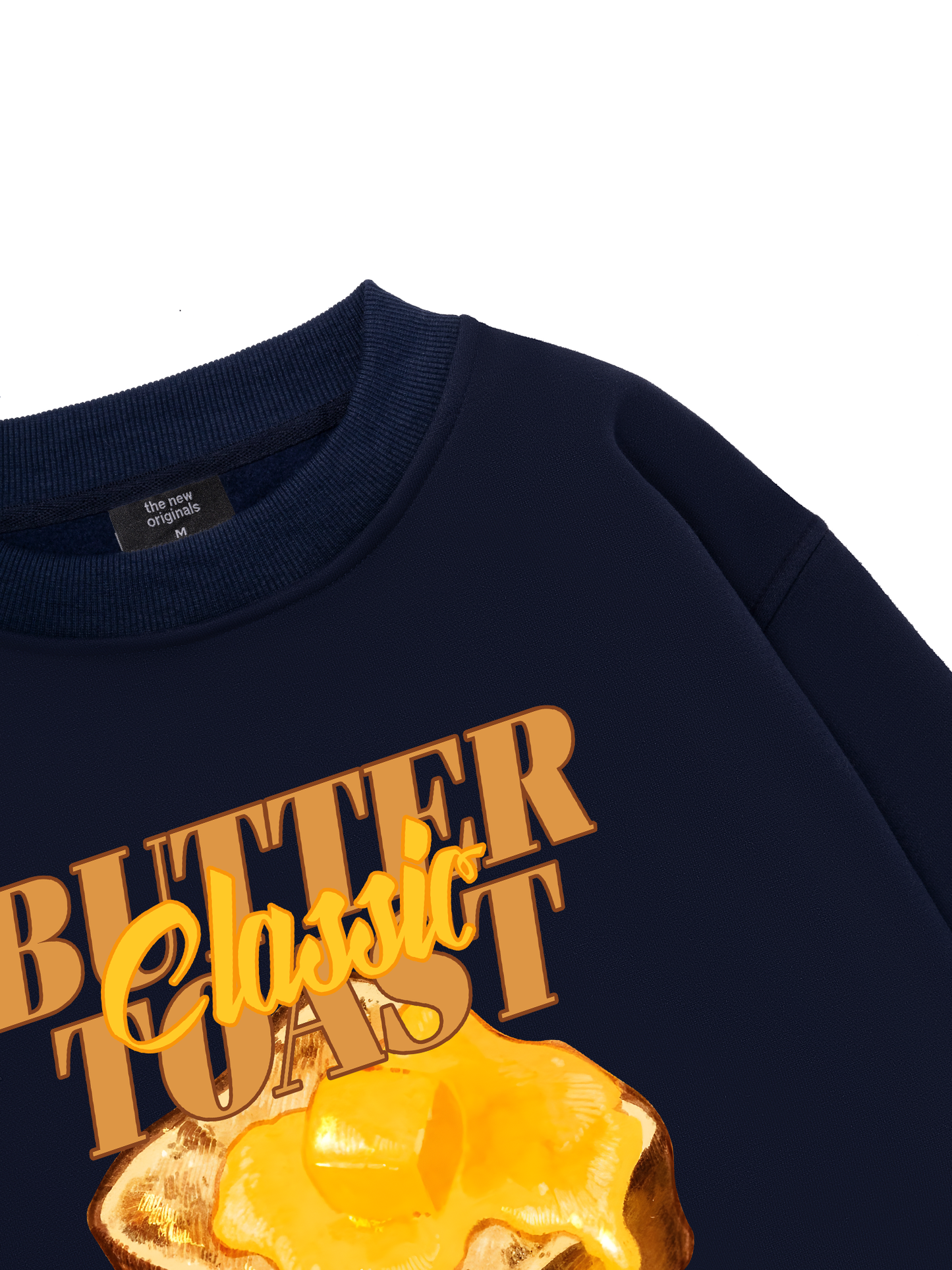 Foody Classic Butter Toast  Sweater