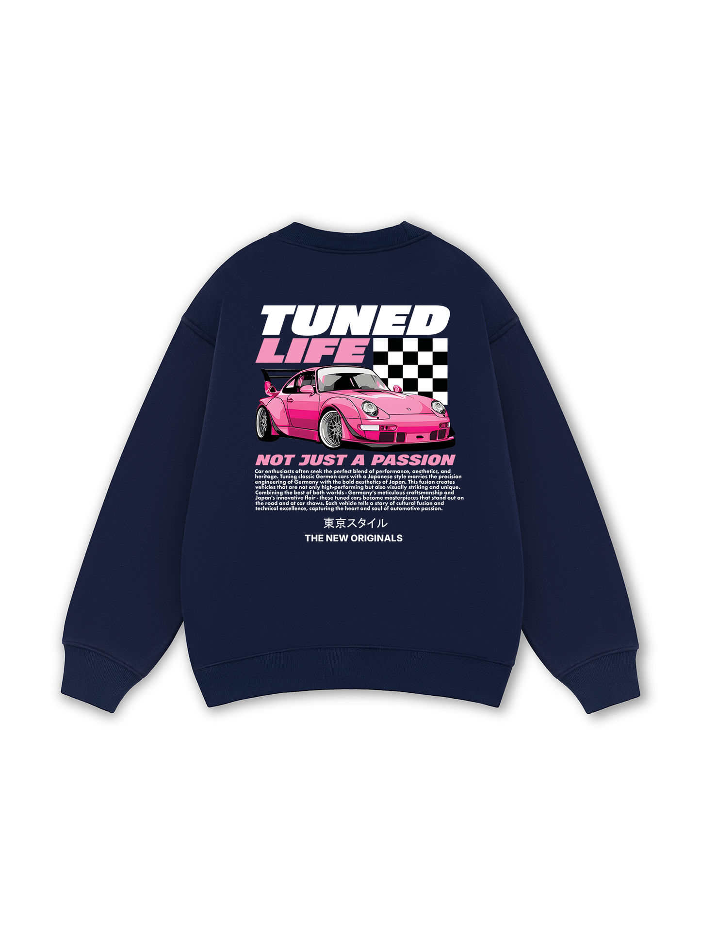 CAR Tuned Pink Sweater