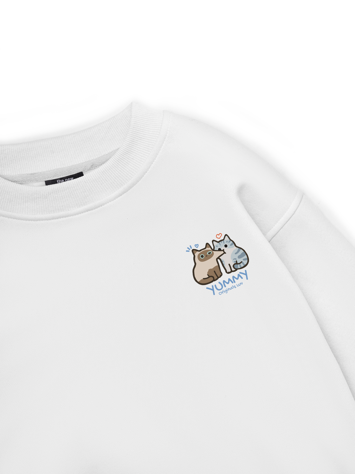 Yummy Luv Cat Couple Sweater