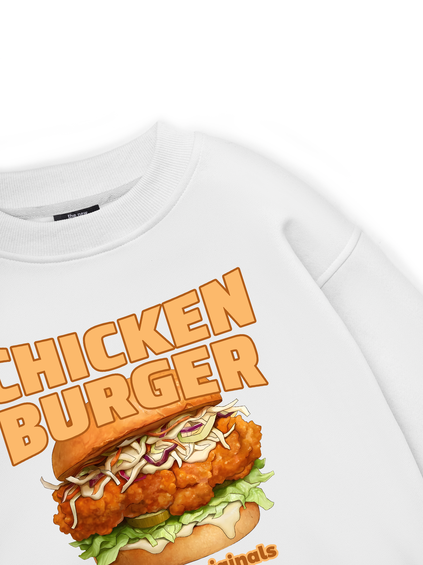 Foody Chicken Burger Sweater