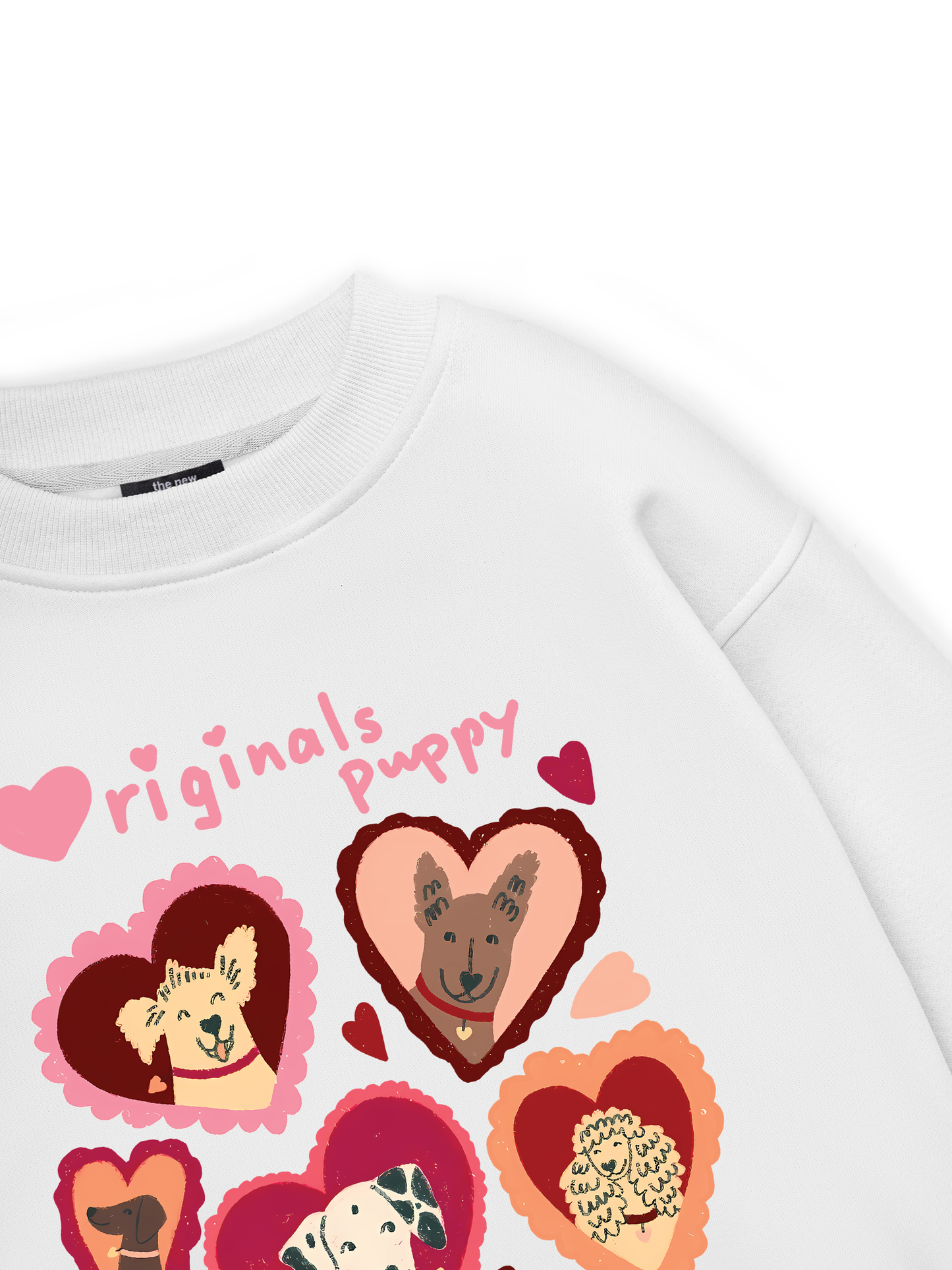 Animal Puppy Heart Sweater