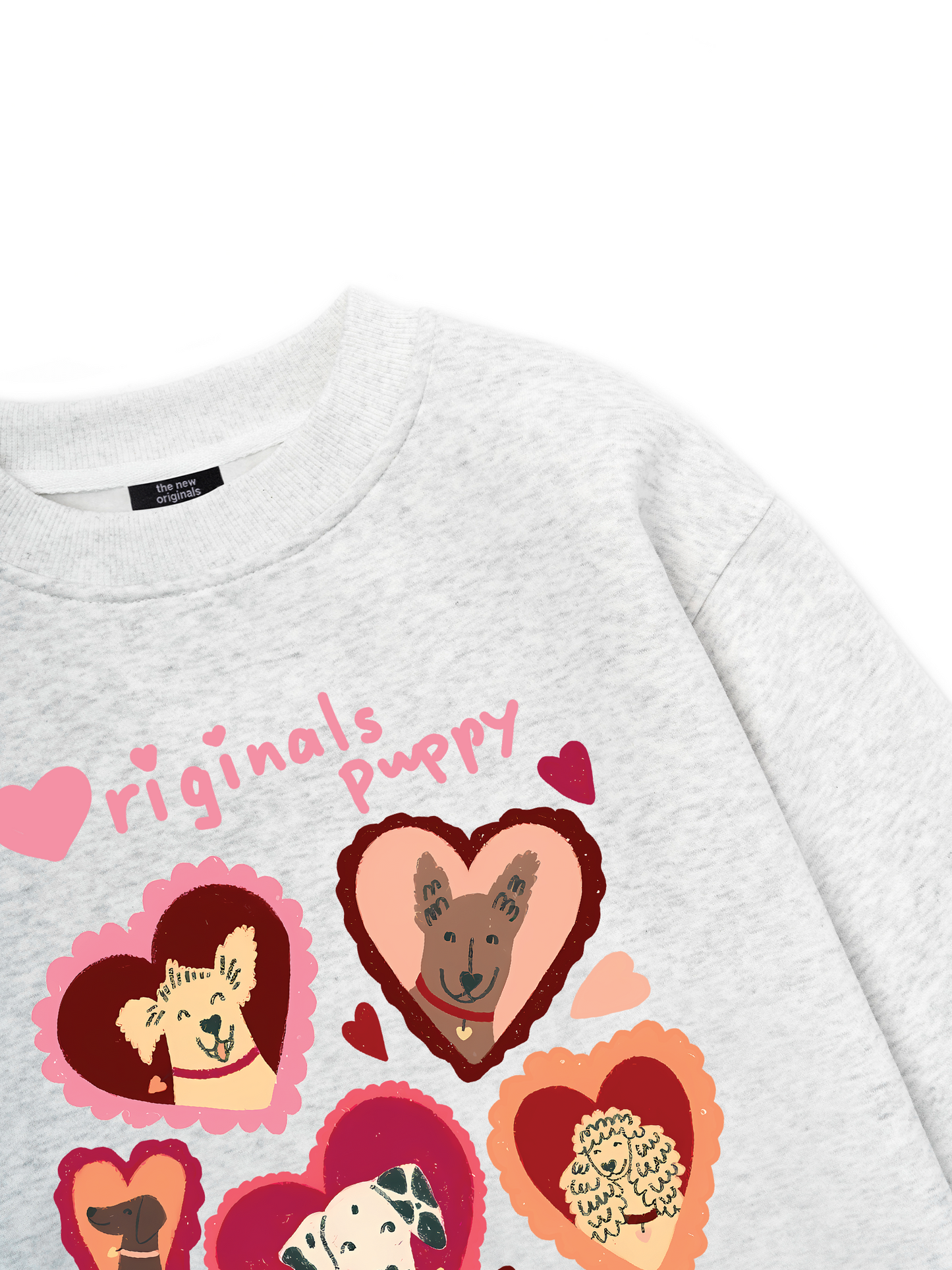 Animal Puppy Heart Sweater