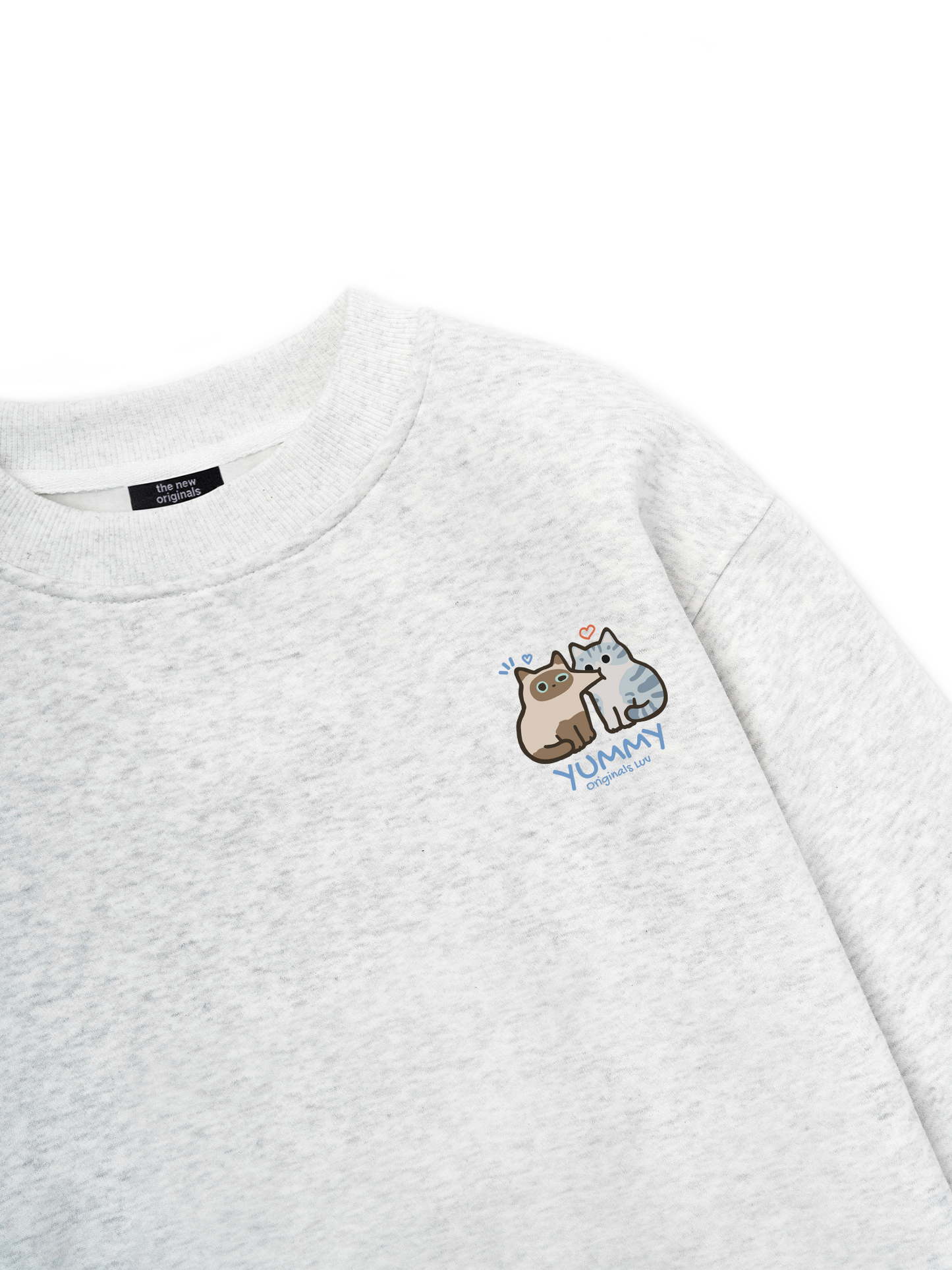 Yummy Luv Cat Couple Sweater