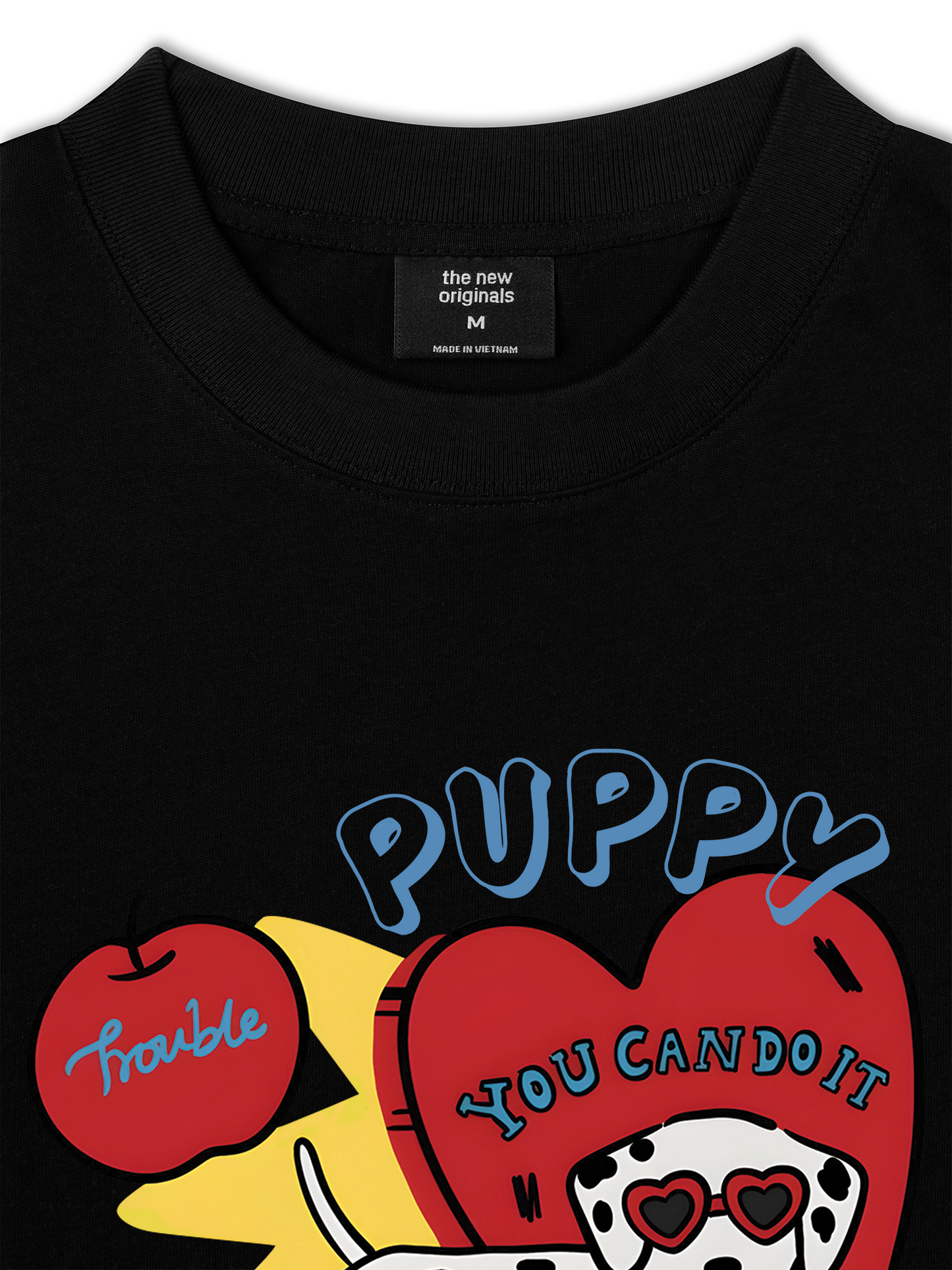 Áo Thun Relaxed Fit Puppy You Can Do It