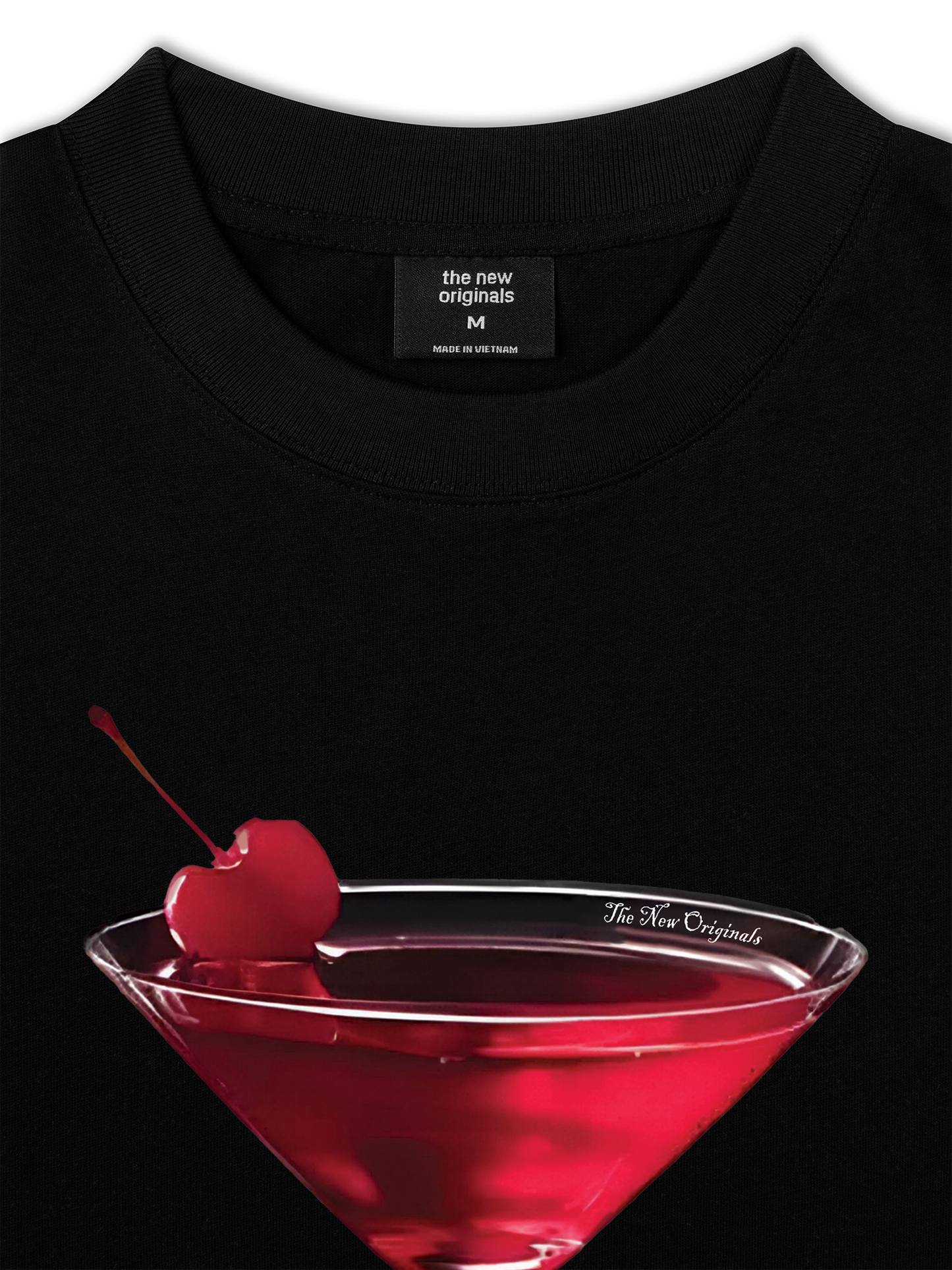 Áo Thun Relaxed Fit Seductive Night Cherry Goblet